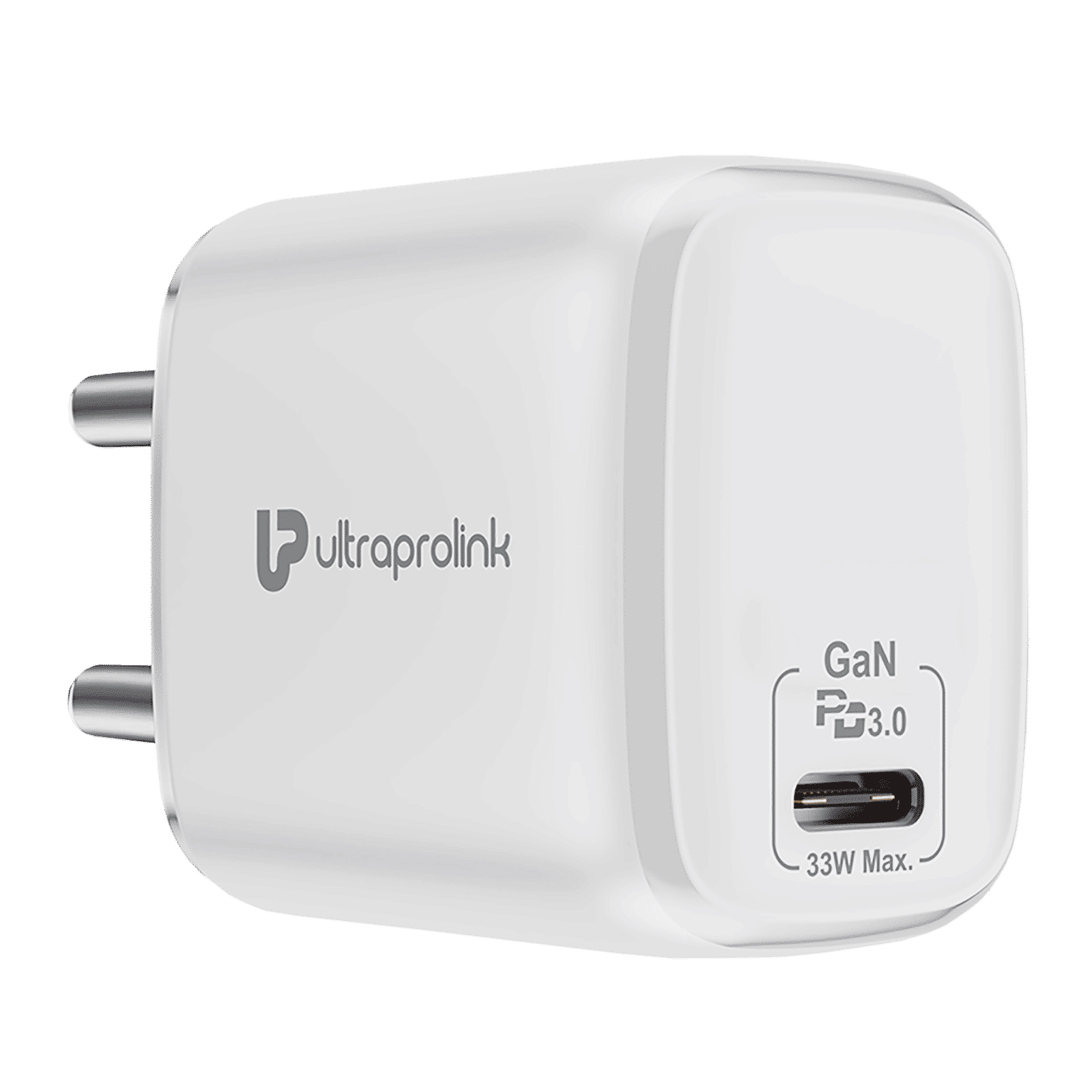 ultraprolink Boost 33W Type C Fast Charger (Type C to Type C, Multi-Layer Protection, White)_5