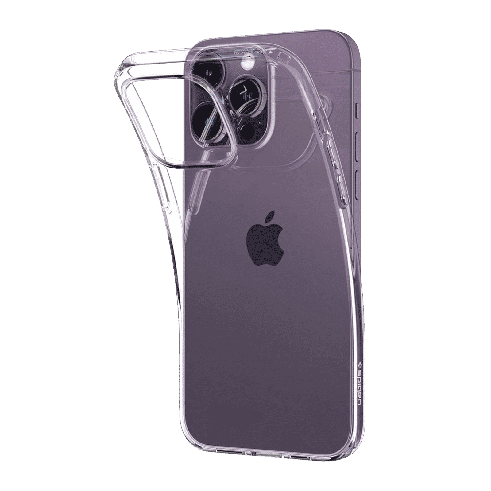 spigen Liquid Crystal TPU Back Case for Apple iPhone 14 Pro Max (Wireless Charging Compatible, Crystal Clear)_7