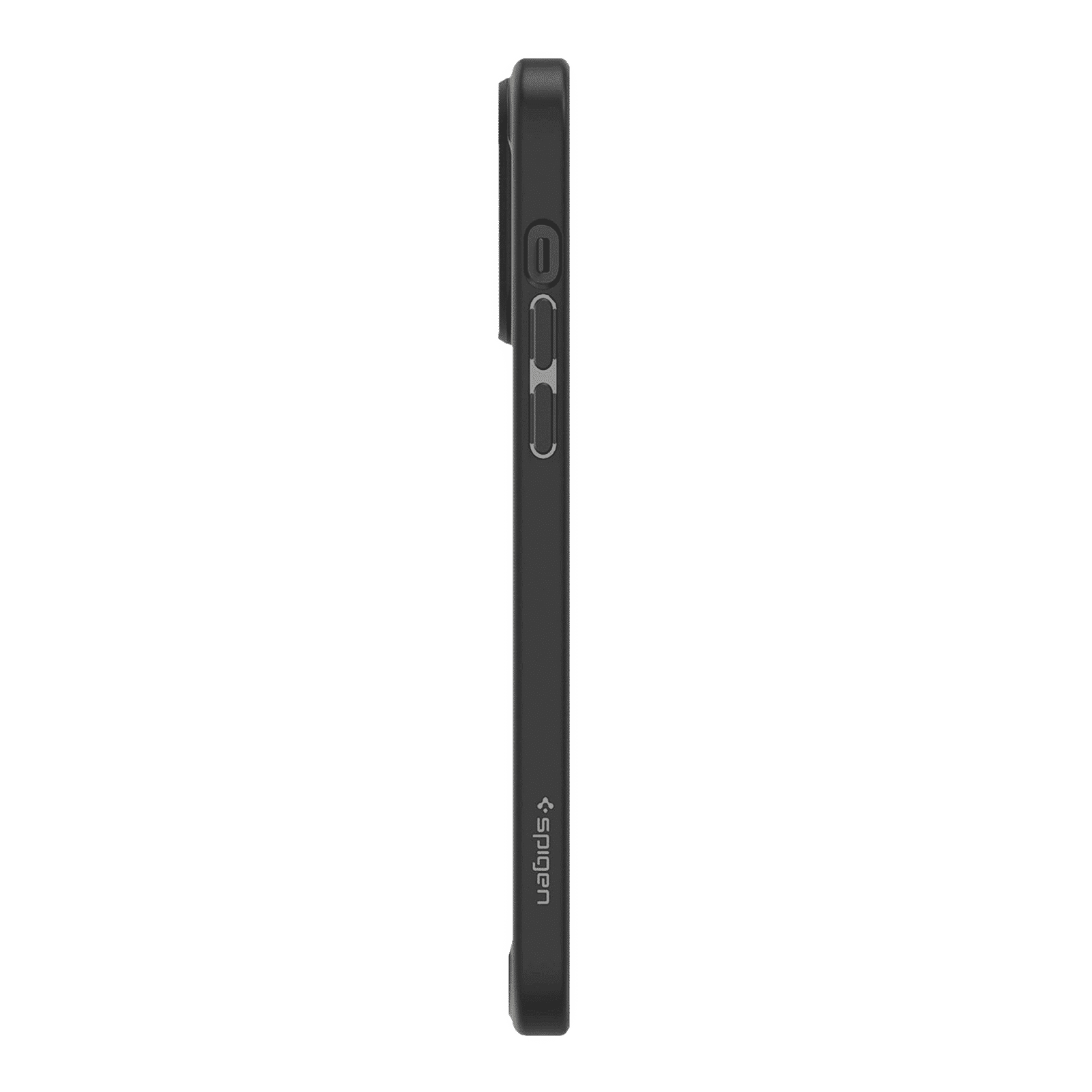 spigen Ultra Hybrid TPU & Polycarbonate Back Case for Apple iPhone 14 Pro Max (Wireless Charging Compatible, Matte Black)_4