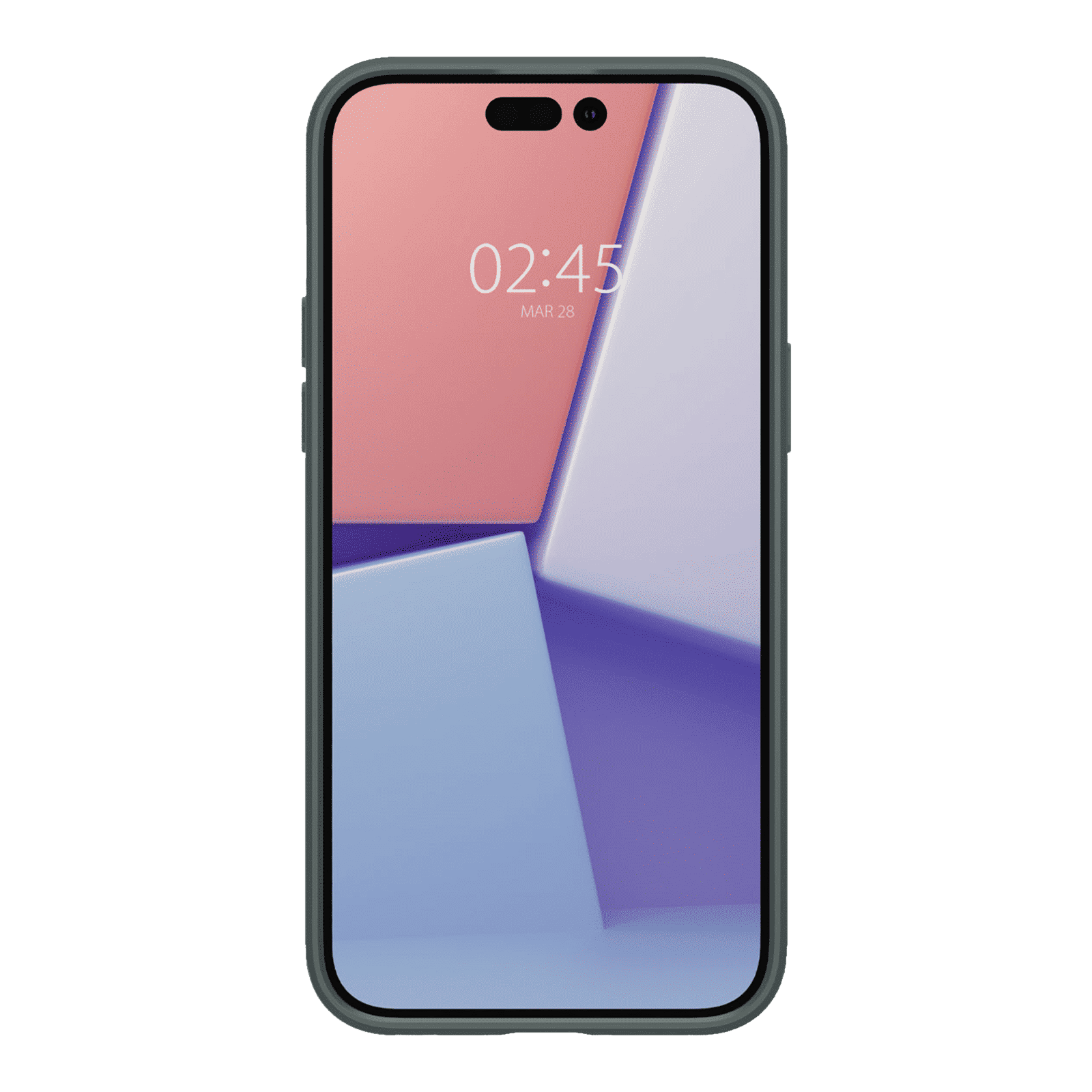 spigen Thin Fit TPU & Polycarbonate Back Case for Apple iPhone 14 Pro Max (Wireless Charging Compatible, Abyss Green)_16