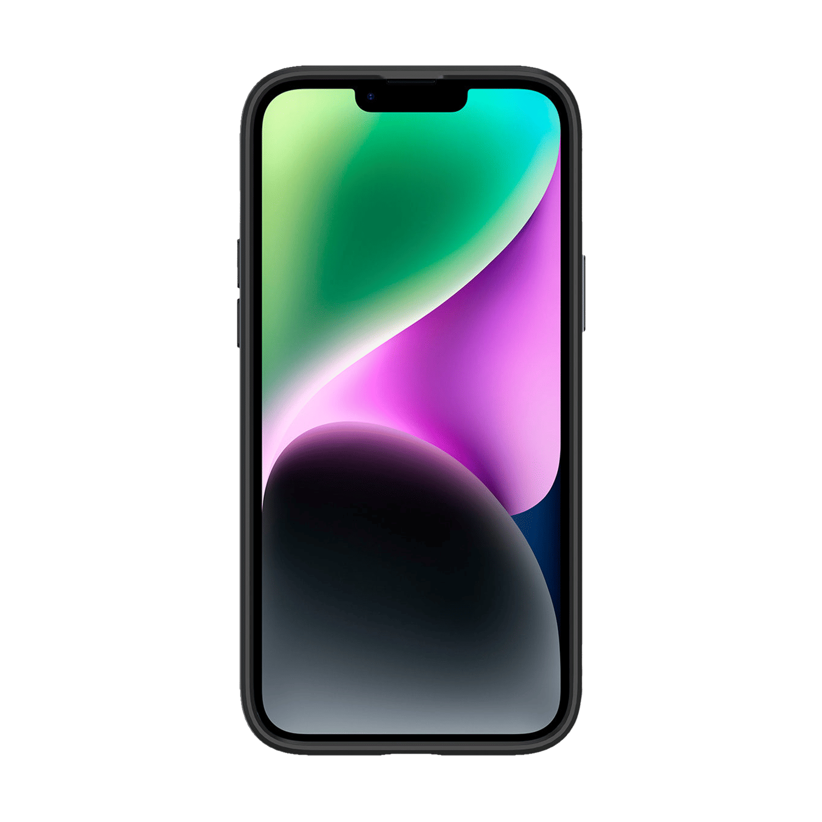 spigen Ultra Hybrid TPU & Polycarbonate Back Case for Apple iPhone 14 Plus (Wireless Charging Compatible, Matte Black)_12