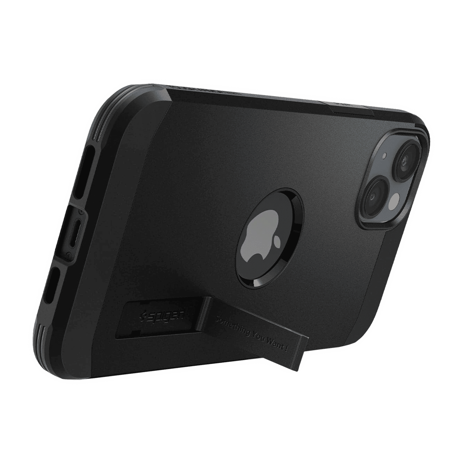 spigen Tough Armor MagFit TPU & Polycarbonate Back Case for Apple iPhone 14 Plus (Wireless Charging Compatible, Black)_5
