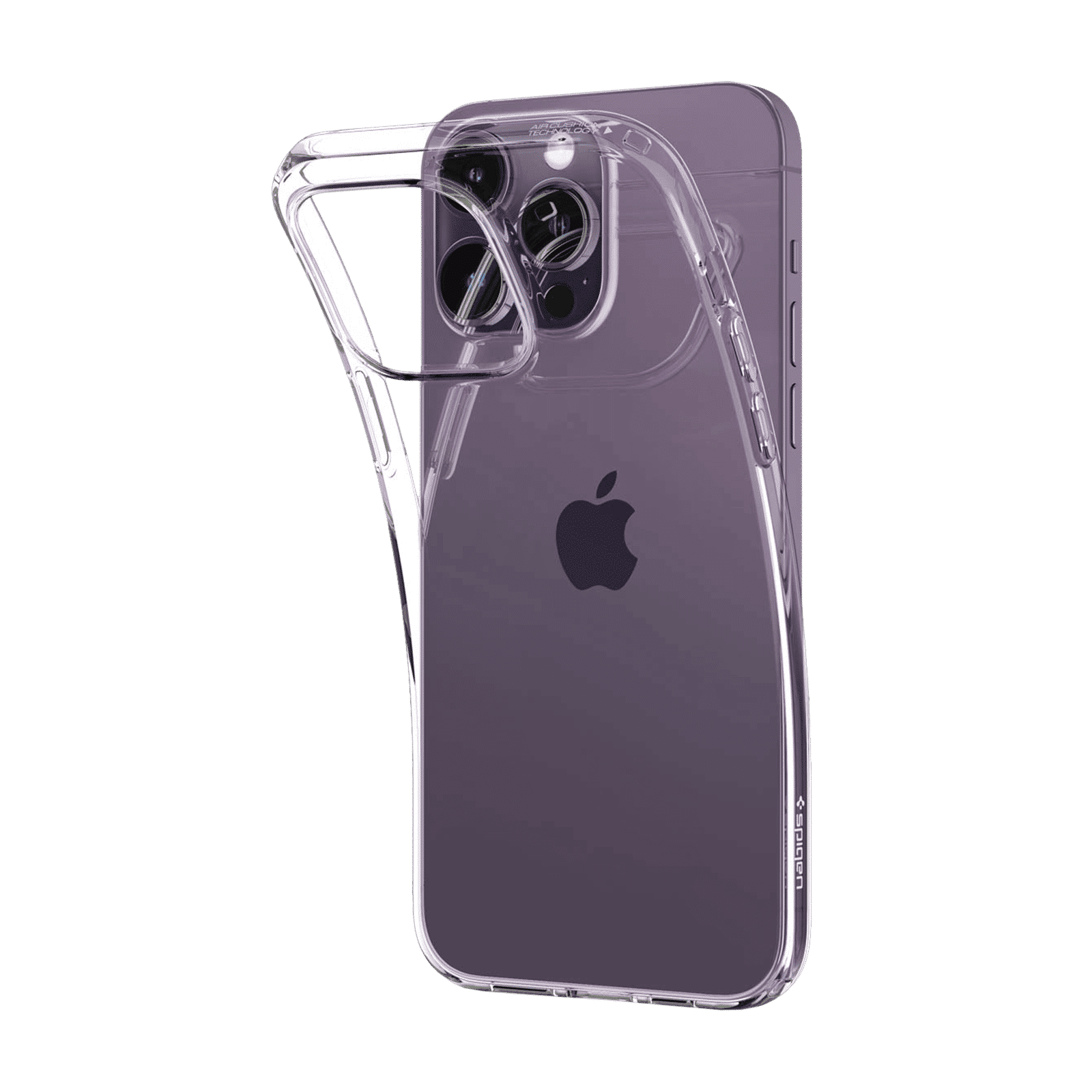 spigen Liquid Crystal TPU Back Case for Apple iPhone 14 Pro (Wireless Charging Compatible, Crystal Clear)_6