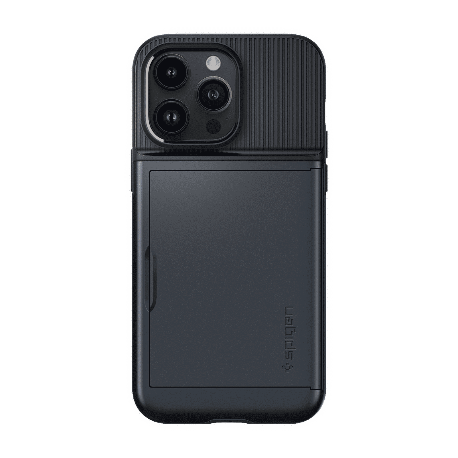 spigen Slim Armor CS TPU & Polycarbonate Back Case for Apple iPhone 14 Pro (Air Cushion Technology, Metal Slate) spigen Slim Armor CS TPU & Polycarbonate Back Case for Apple iPhone 14 Pro (Air Cushion Technology, Metal Slate)_14