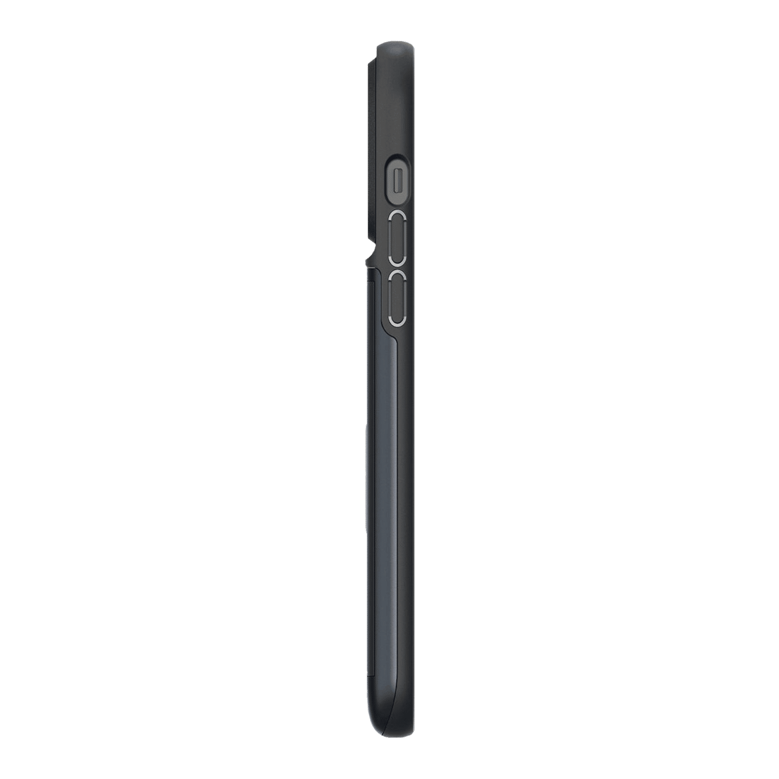 spigen Slim Armor CS TPU & Polycarbonate Back Case for Apple iPhone 14 Pro (Air Cushion Technology, Metal Slate) spigen Slim Armor CS TPU & Polycarbonate Back Case for Apple iPhone 14 Pro (Air Cushion Technology, Metal Slate)_3