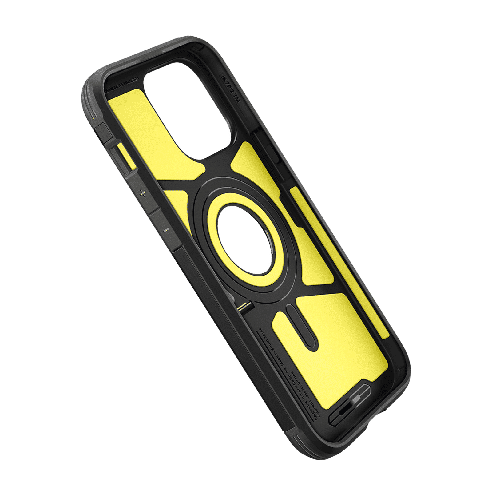 spigen Tough Armor MagFit TPU & Polycarbonate Back Case for Apple iPhone 14 Pro (Wireless Charging Compatible, Black) spigen Tough Armor MagFit TPU & Polycarbonate Back Case for Apple iPhone 14 Pro (Wireless Charging Compatible, Black)_9