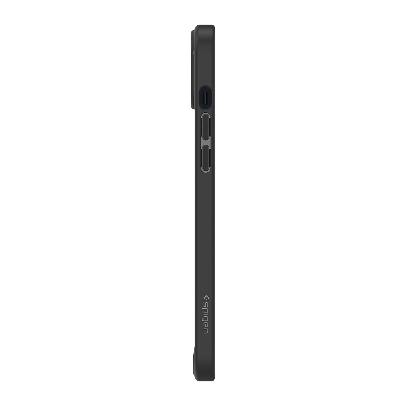 spigen Ultra Hybrid TPU & Polycarbonate Back Case for Apple iPhone 14 (Wireless Charging Compatible, Matte Black)_4