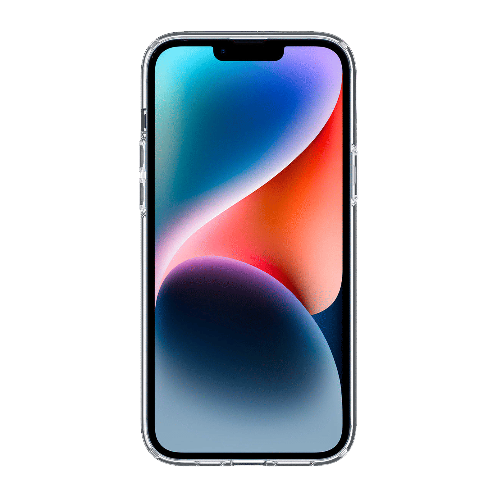 spigen Ultra Hybrid MagFit TPU & Polycarbonate Back Case for Apple iPhone 14 (Wireless Charging Compatible, Clear)_9