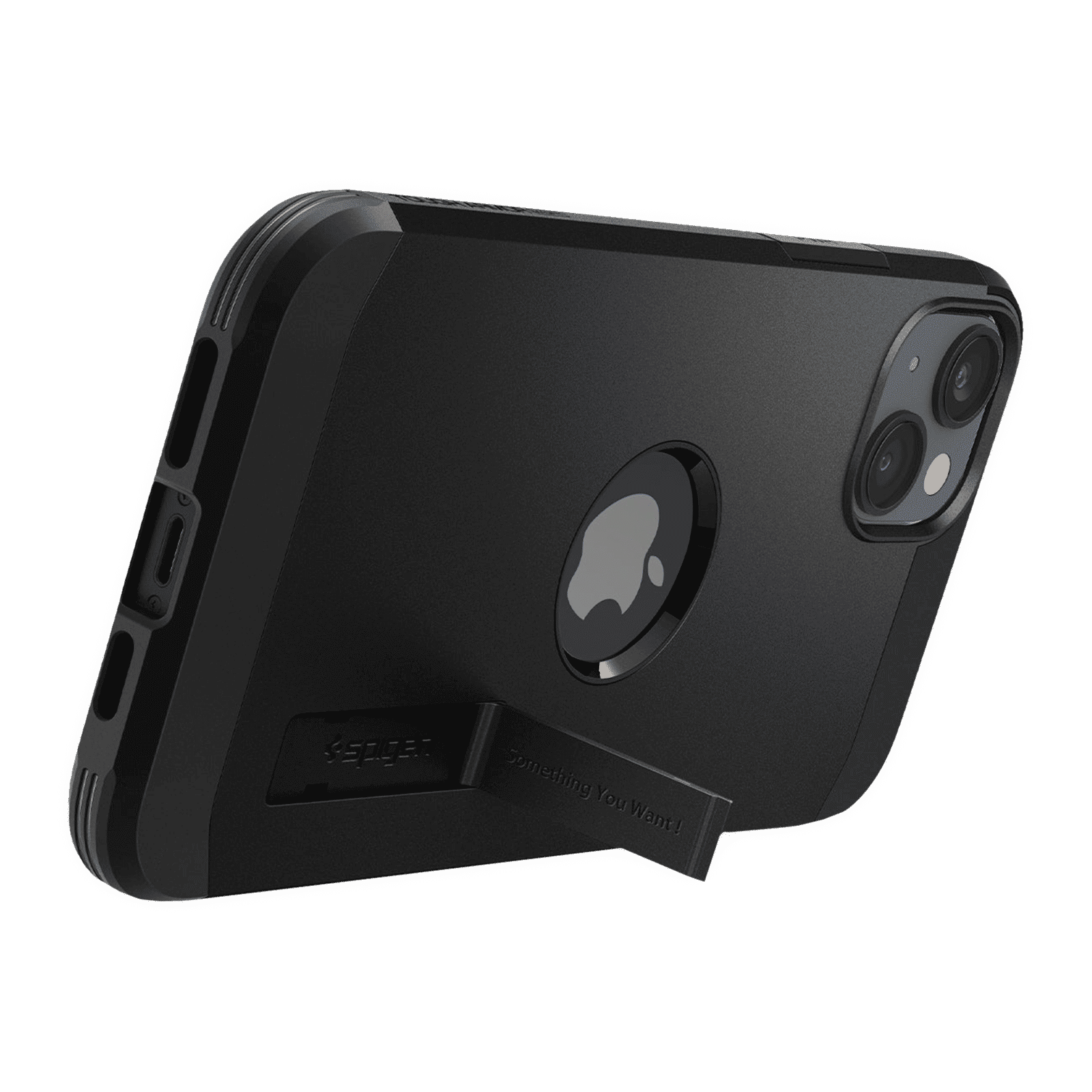 spigen Tough Armor MagFit TPU & Polycarbonate Back Case for Apple iPhone 14 (Wireless Charging Compatible, Black)_14