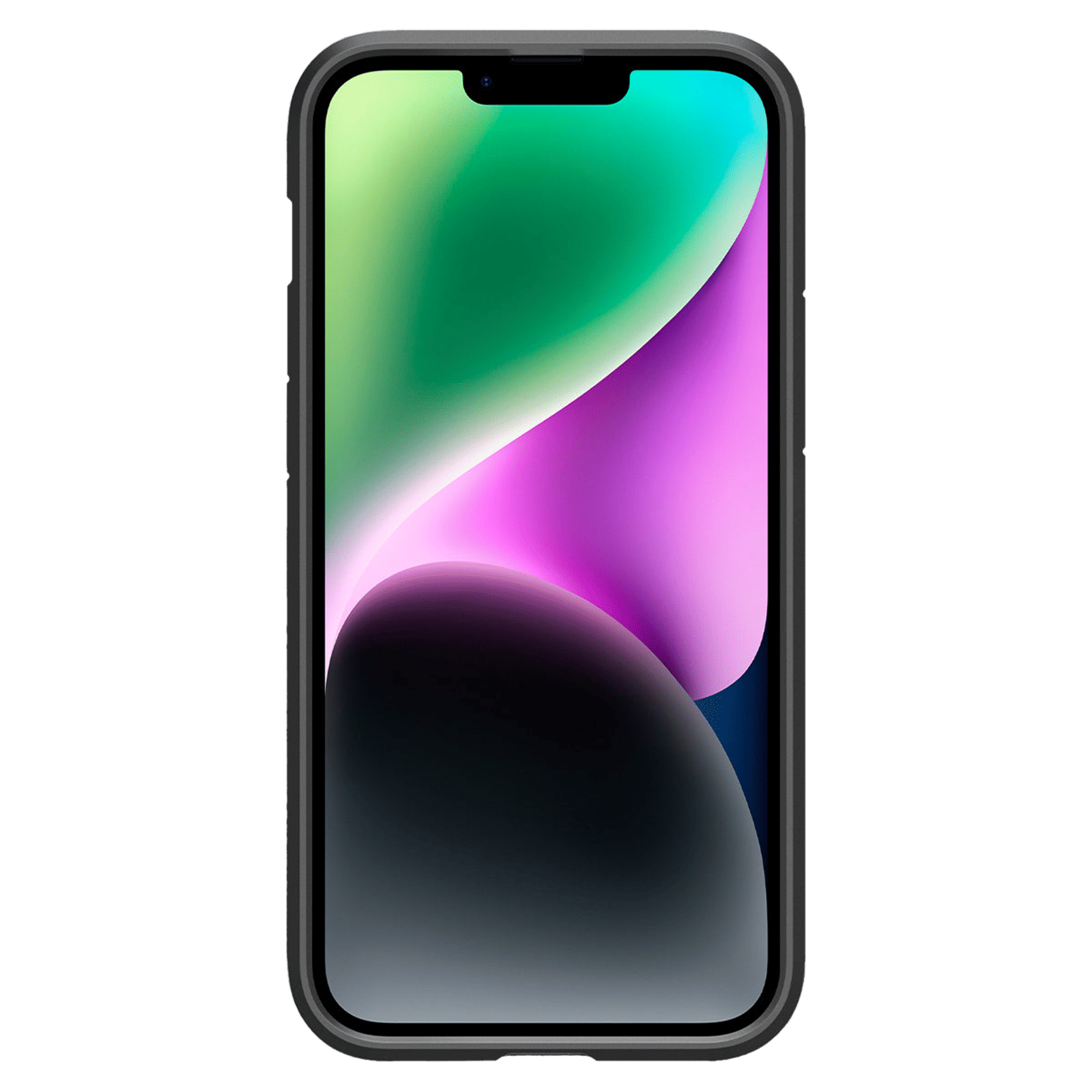 spigen Tough Armor MagFit TPU & Polycarbonate Back Case for Apple iPhone 14 (Wireless Charging Compatible, Black)_15