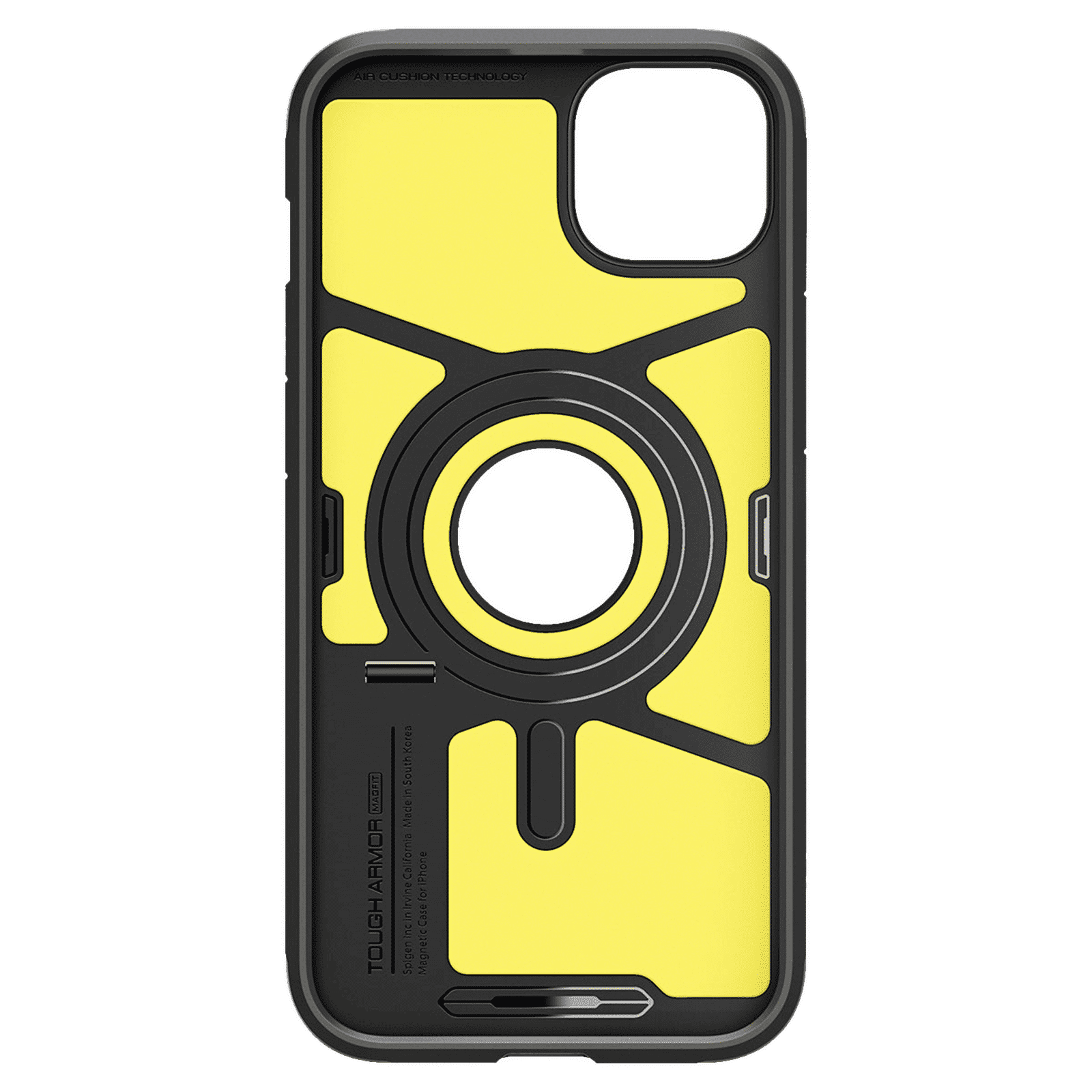 spigen Tough Armor MagFit TPU & Polycarbonate Back Case for Apple iPhone 14 (Wireless Charging Compatible, Black)_5