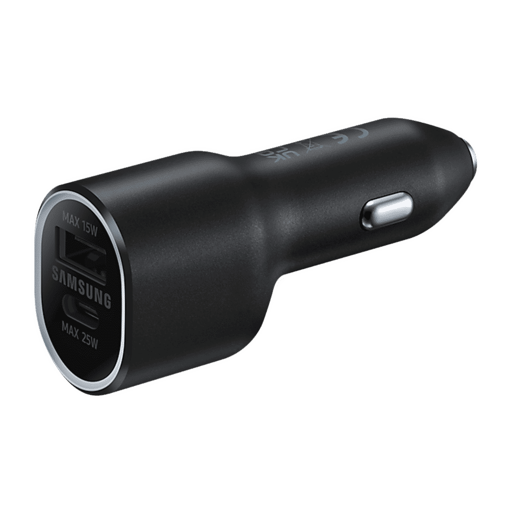 SAMSUNG 40W Type A & Type C 2-Port Fast Charger (Adapter Only, 2-in-1 Charger, Black)_7