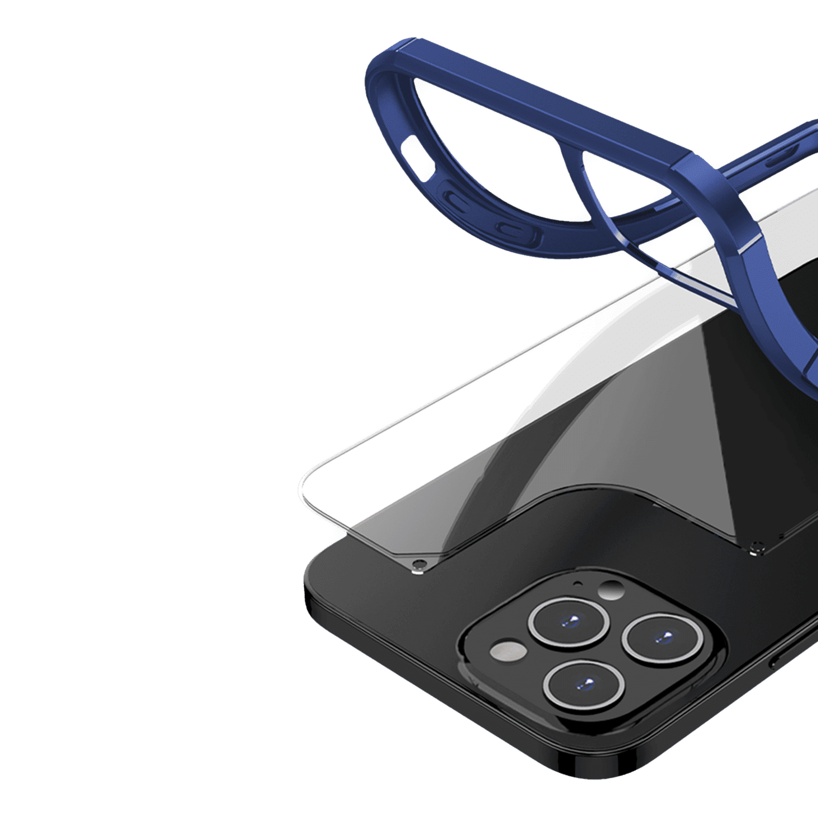 GRIPP Defender Hard TPU, Polycarbonate Back Case for Apple iPhone 14 Pro (Drop Protection, Blue) GRIPP Defender Hard TPU, Polycarbonate Back Case for Apple iPhone 14 Pro (Drop Protection, Blue)_8