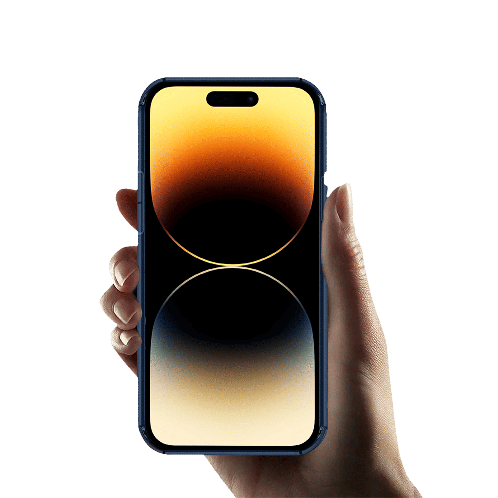 GRIPP Defender Hard Polycarbonate & TPU Back Cover for Apple iPhone 14 Plus (Supports Wireless Charging, Blue)_5