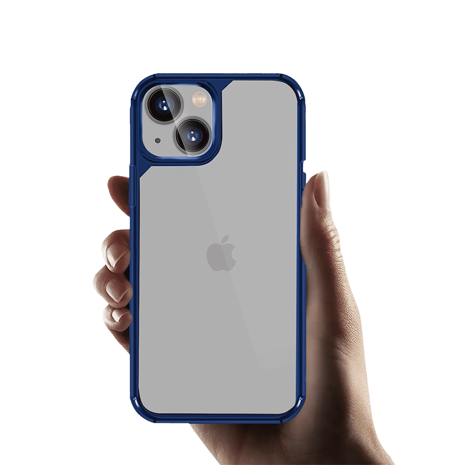 GRIPP Defender Hard Polycarbonate & TPU Back Cover for Apple iPhone 14 Plus (Supports Wireless Charging, Blue)_6