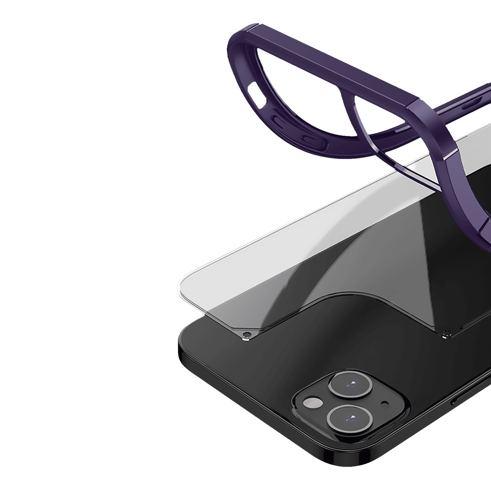 GRIPP Defender Hard TPU, Polycarbonate Back Case for Apple iPhone 14 Plus (Drop Protection, Purple)_8