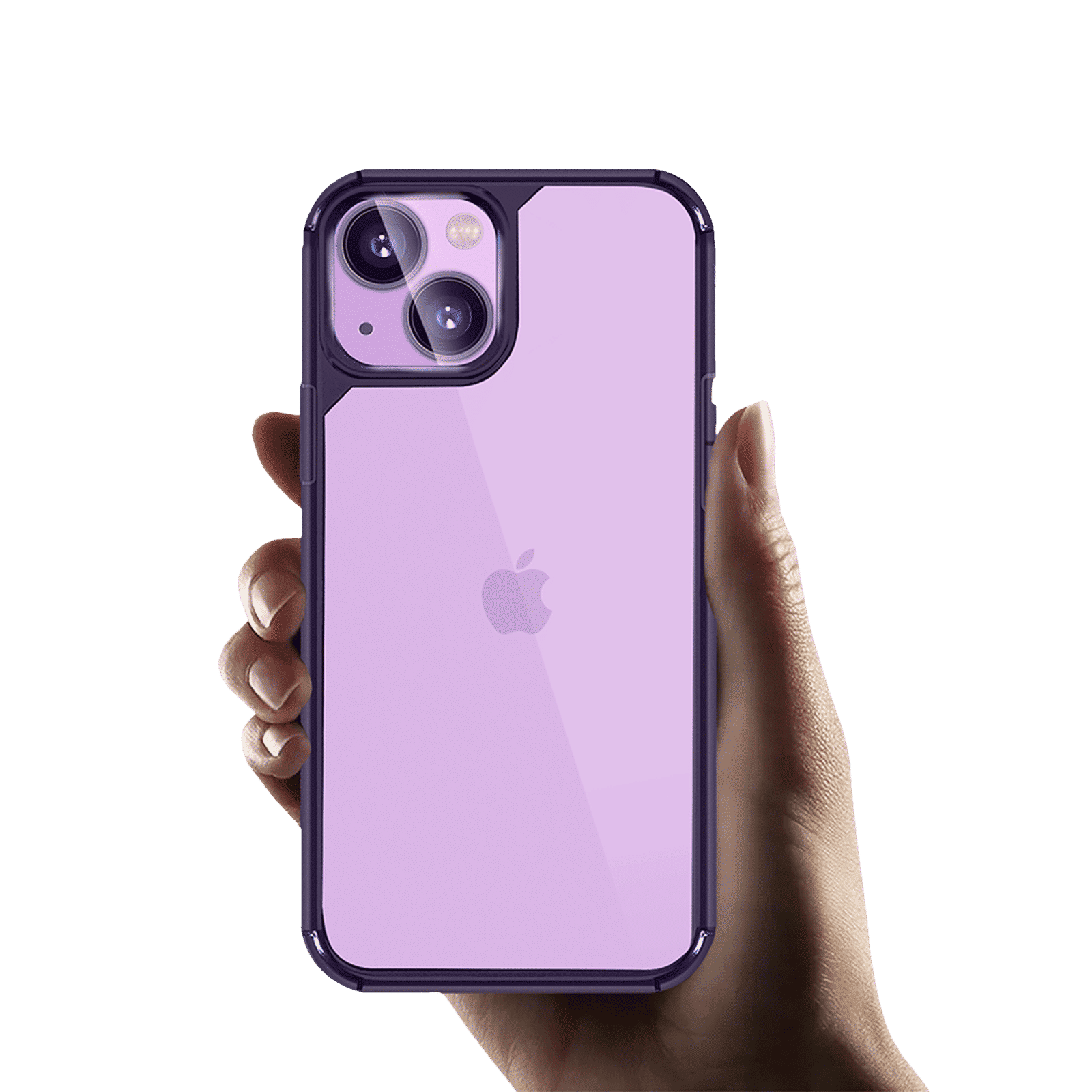 GRIPP Defender Hard TPU, Polycarbonate Back Case for Apple iPhone 14 Plus (Drop Protection, Purple)_4