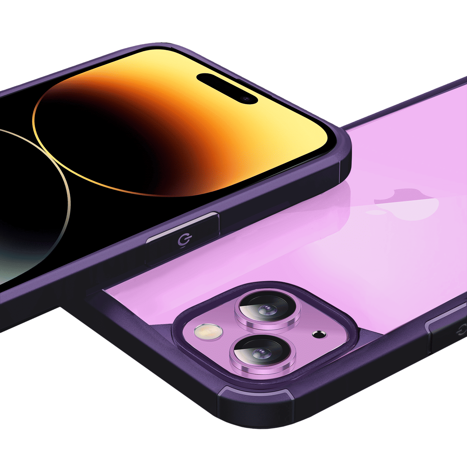 GRIPP Defender Hard TPU, Polycarbonate Back Case for Apple iPhone 14 Plus (Drop Protection, Purple)_6