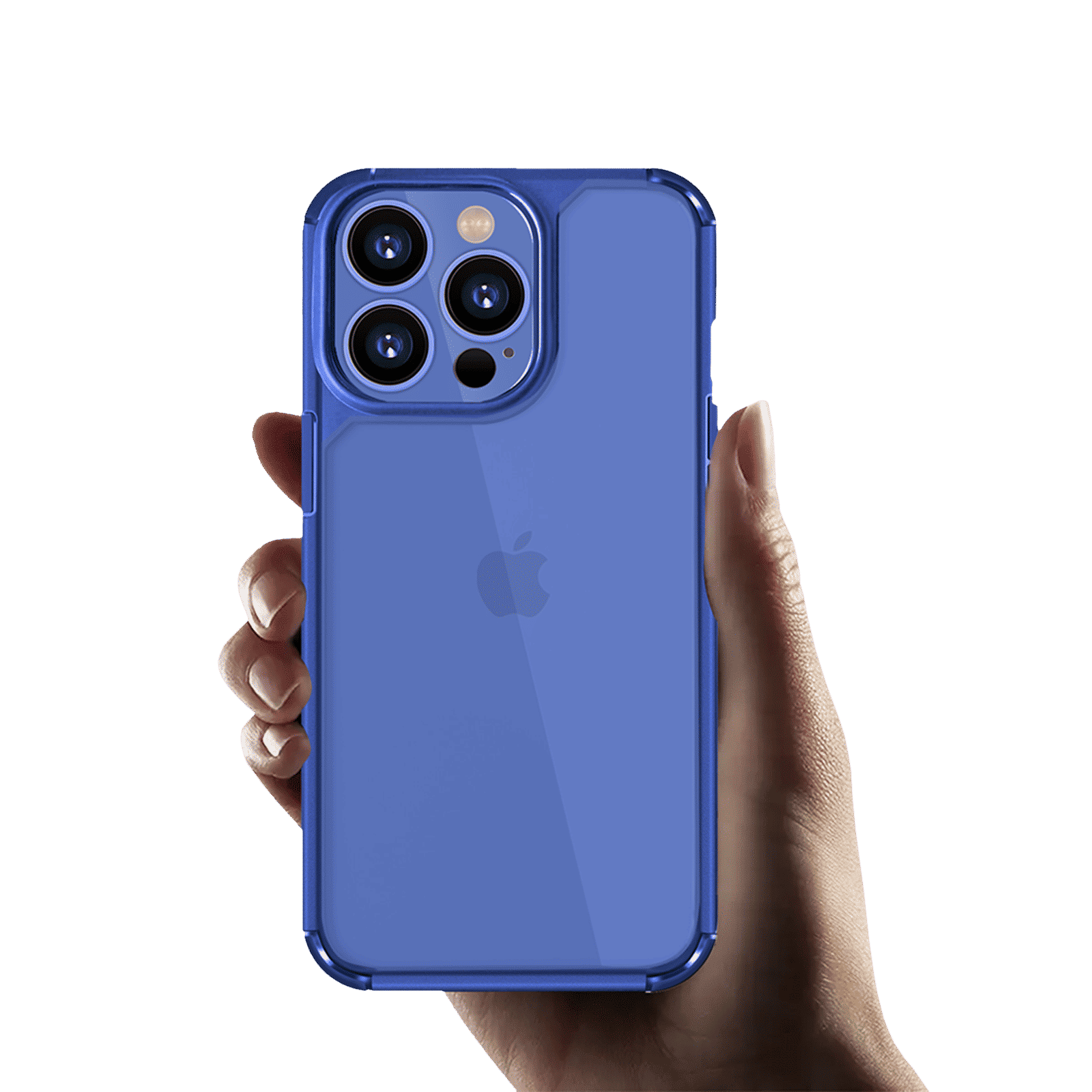 GRIPP Defender Hard TPU, Polycarbonate Back Case for Apple iPhone 14 Pro Max (Drop Protection, Blue)_9