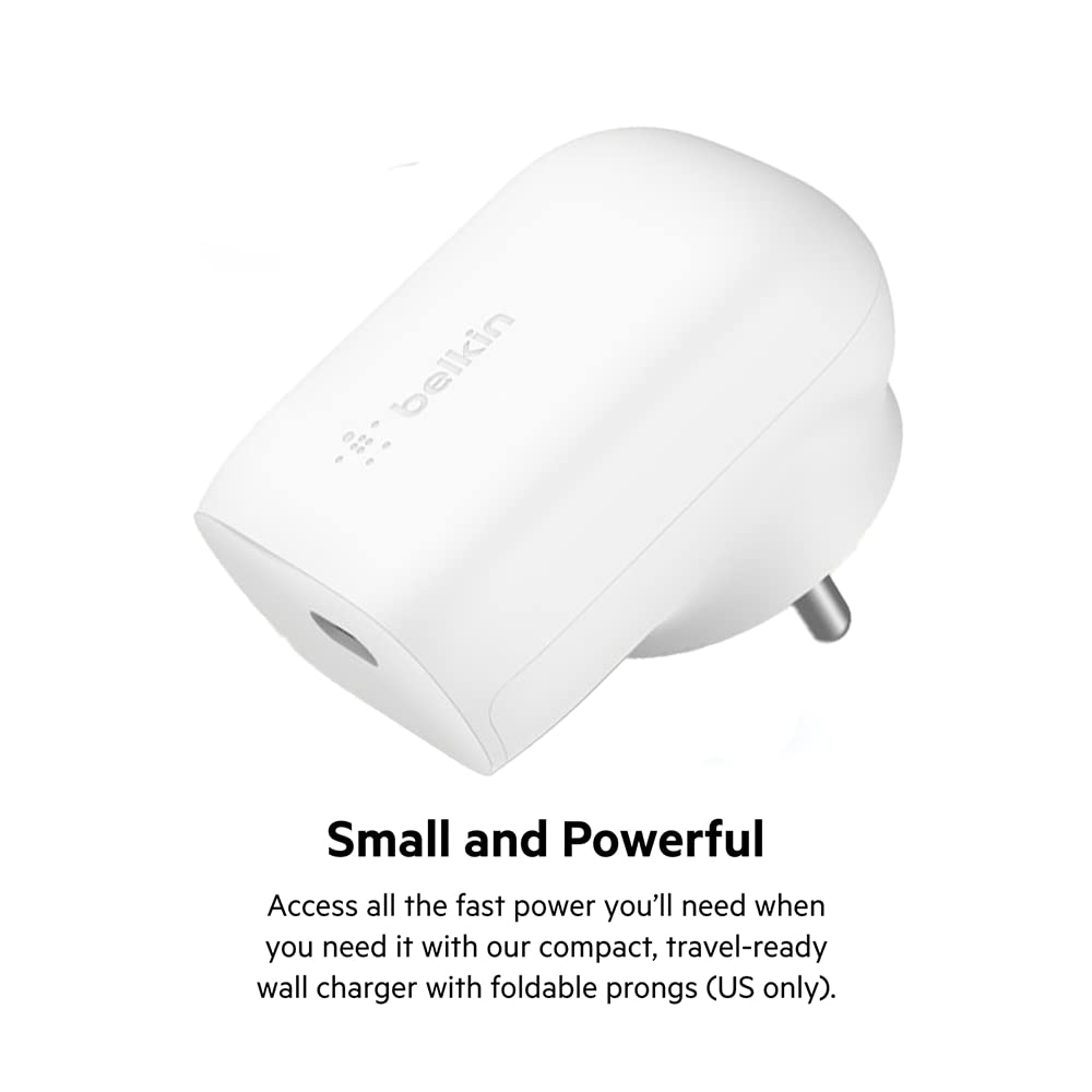belkin BoostCharge 30W Type C Fast Charger (Adapter Only, Dynamic PPS Technology, White)_12