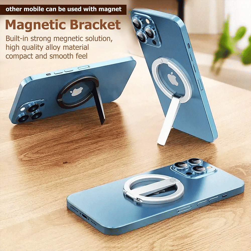 GRIPP MAG Mobile Stand For Apple iPhone 14 and 13 (MagSafe Compatible, Silver) GRIPP MAG Mobile Stand For Apple iPhone 14 and 13 (MagSafe Compatible, Silver)_6