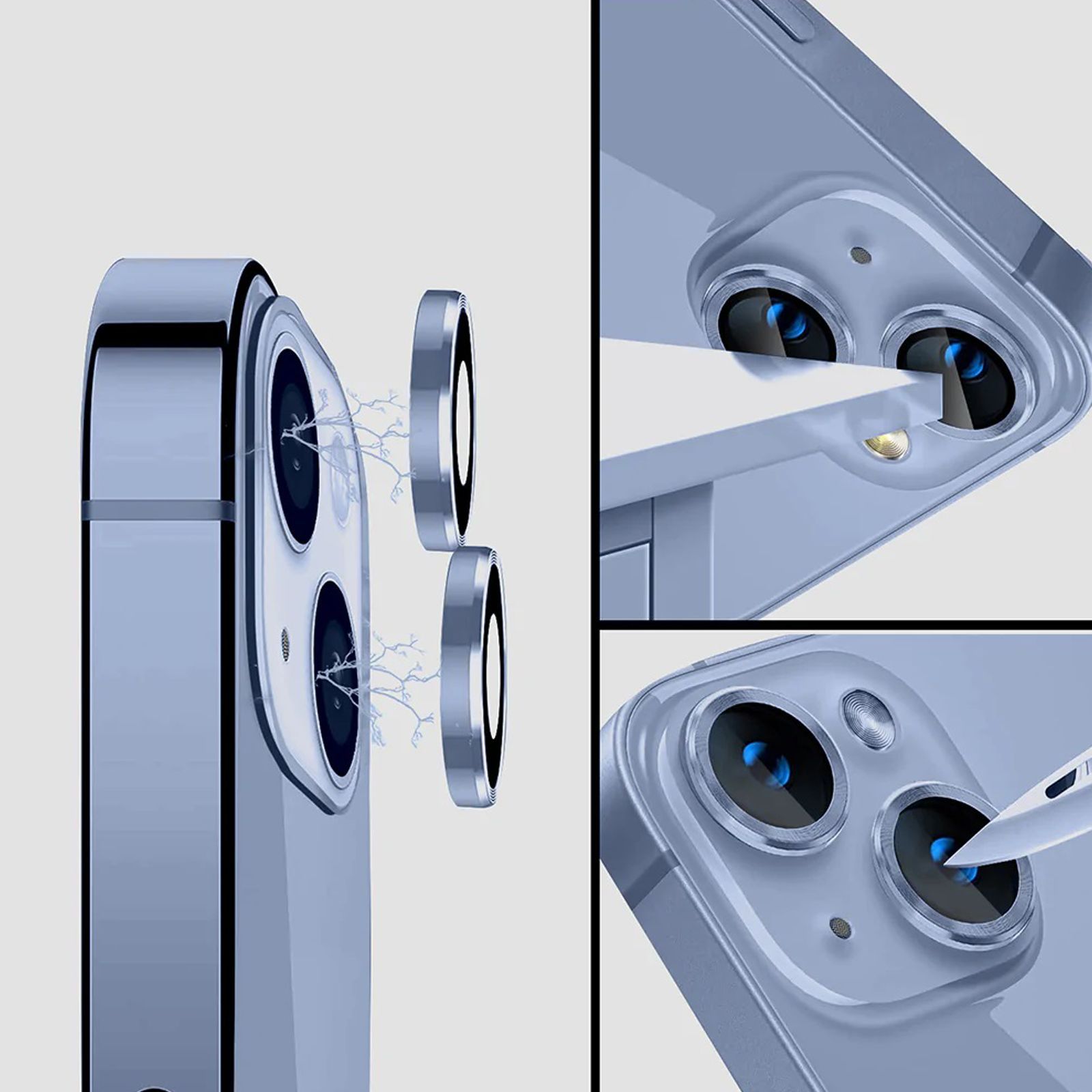 GRIPP Focal Camera Lens Protector For Apple iPhone 14, 14 Plus (Scratch Resistant, GR-FCLP2N1-BLU, Blue) GRIPP Focal Camera Lens Protector For Apple iPhone 14, 14 Plus (Scratch Resistant, GR-FCLP2N1-BLU, Blue)_4