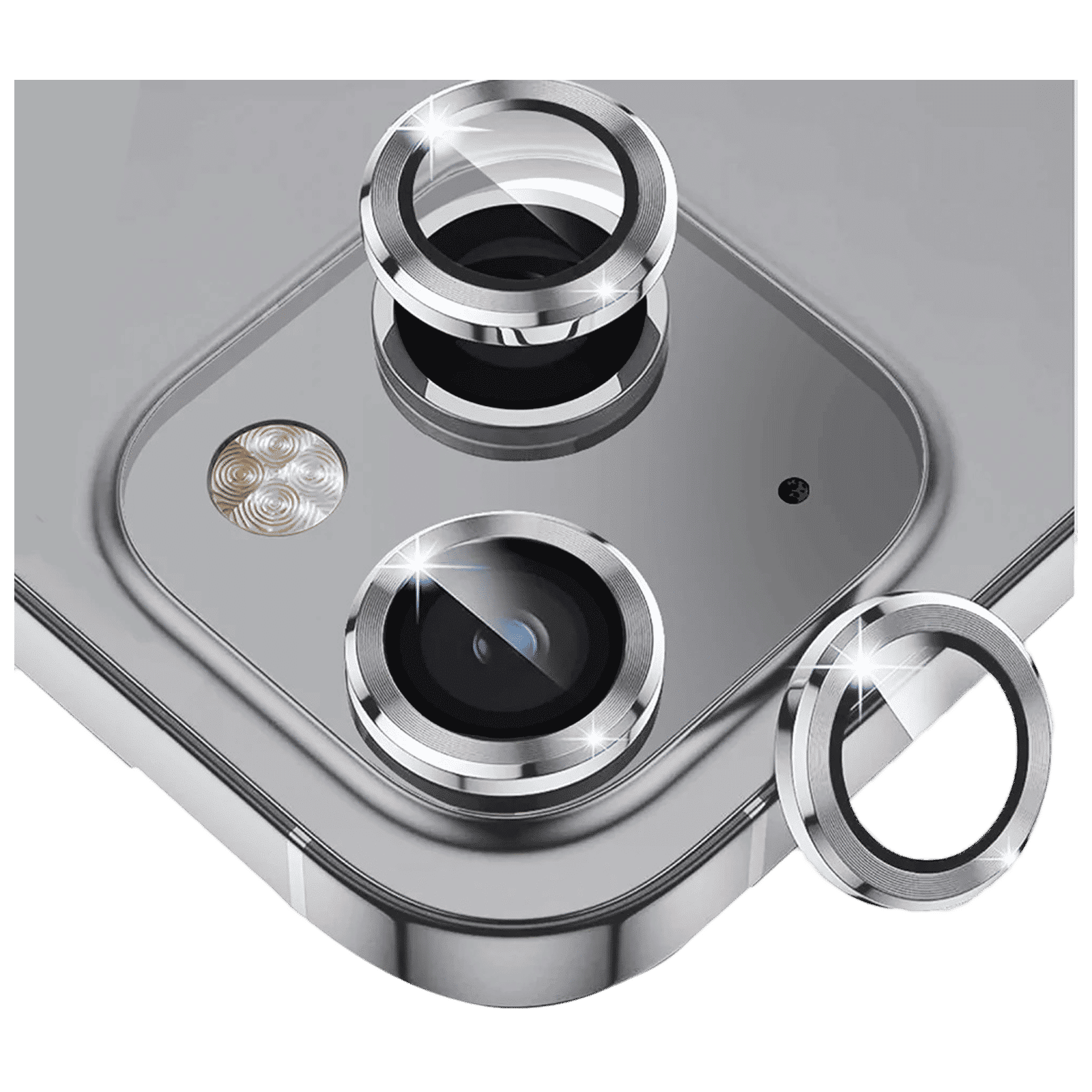 GRIPP Focal Camera Lens Protector For Apple iPhone 14, 14 Plus (Scratch Resistant, GR-FCLP2N1-SIL, Silver) GRIPP Focal Camera Lens Protector For Apple iPhone 14, 14 Plus (Scratch Resistant, GR-FCLP2N1-SIL, Silver)_2