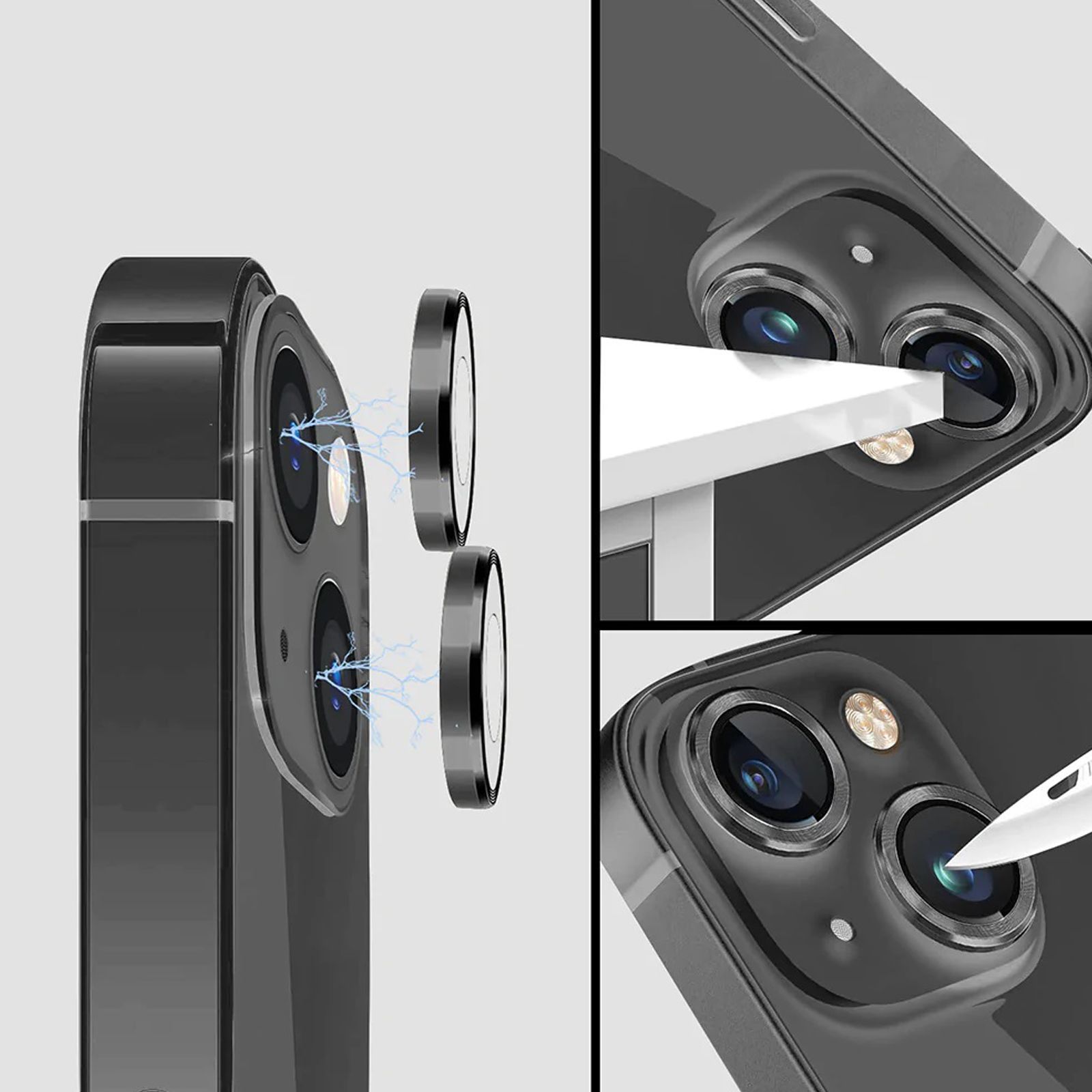 GRIPP Focal Camera Lens Protector For Apple iPhone 14, 14 Plus (Scratch Resistant, GR-FCCLP2N1-BLK, Black) GRIPP Focal Camera Lens Protector For Apple iPhone 14, 14 Plus (Scratch Resistant, GR-FCCLP2N1-BLK, Black)_4