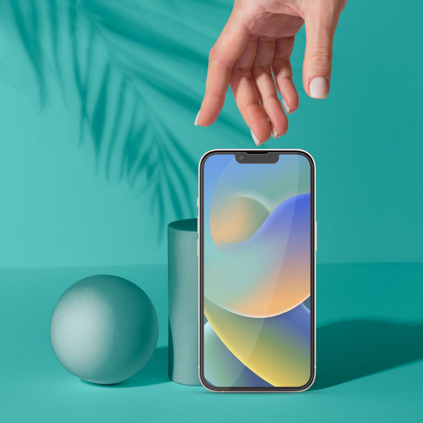 HYPHEN DEFENDR Tempered Glass for Apple iPhone 14 Plus (Case Friendly)_11