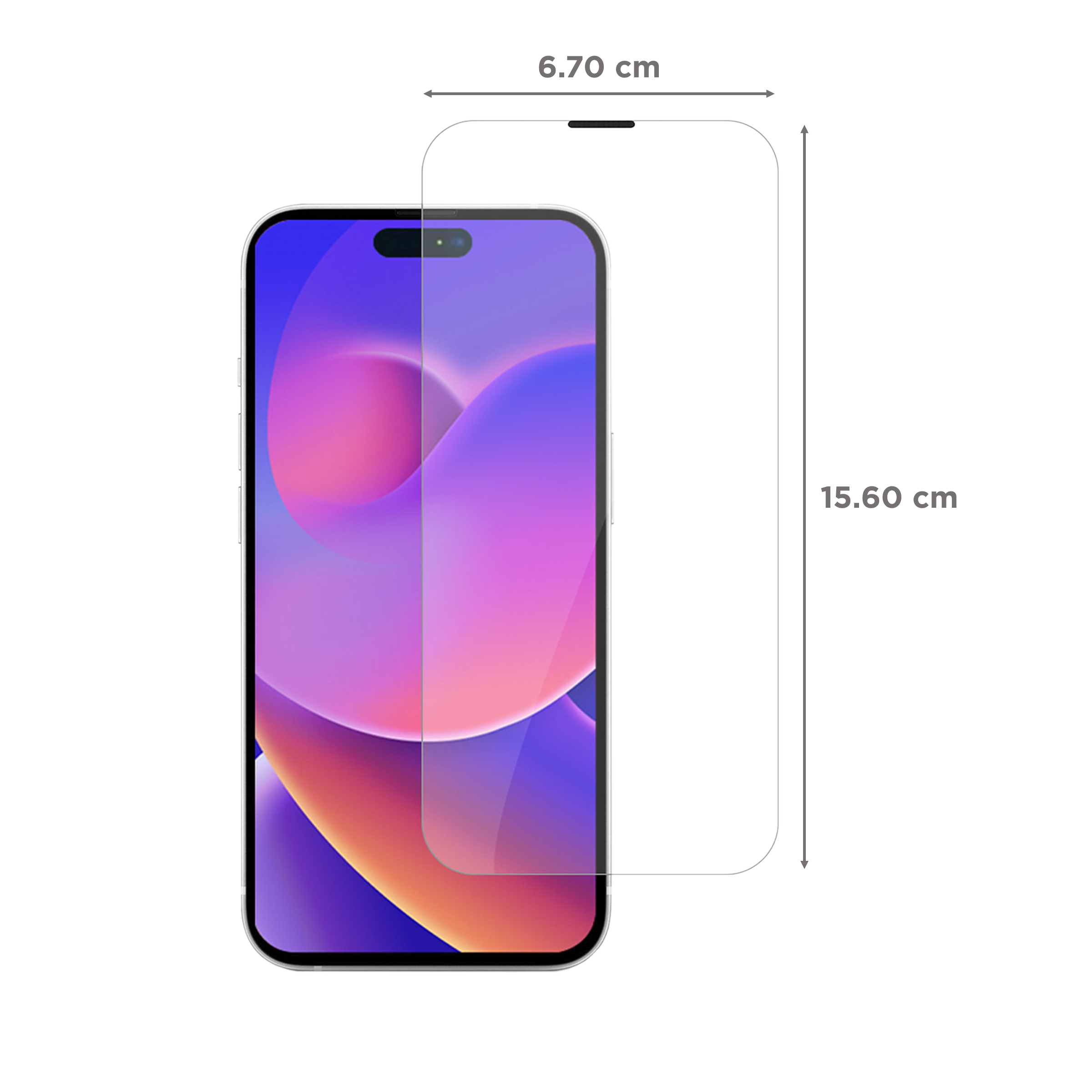 HYPHEN DEFENDR Tempered Glass for Apple iPhone 14 Pro, 14 Pro Max (Shatterproof)_2