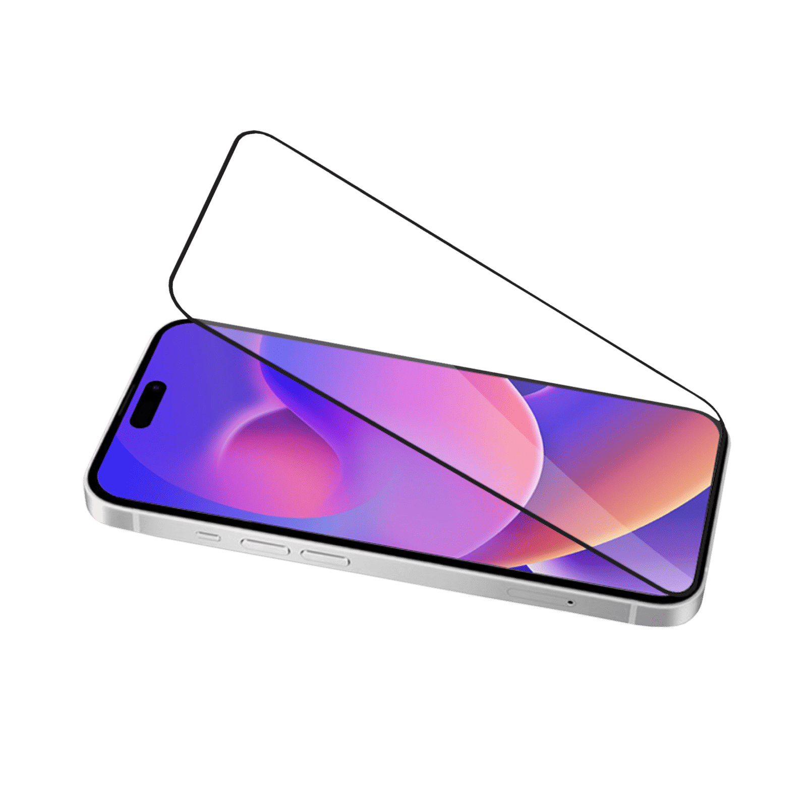 HYPHEN DEFENDR Tempered Glass for Apple iPhone 14 Pro Max (Full Coverage)_7