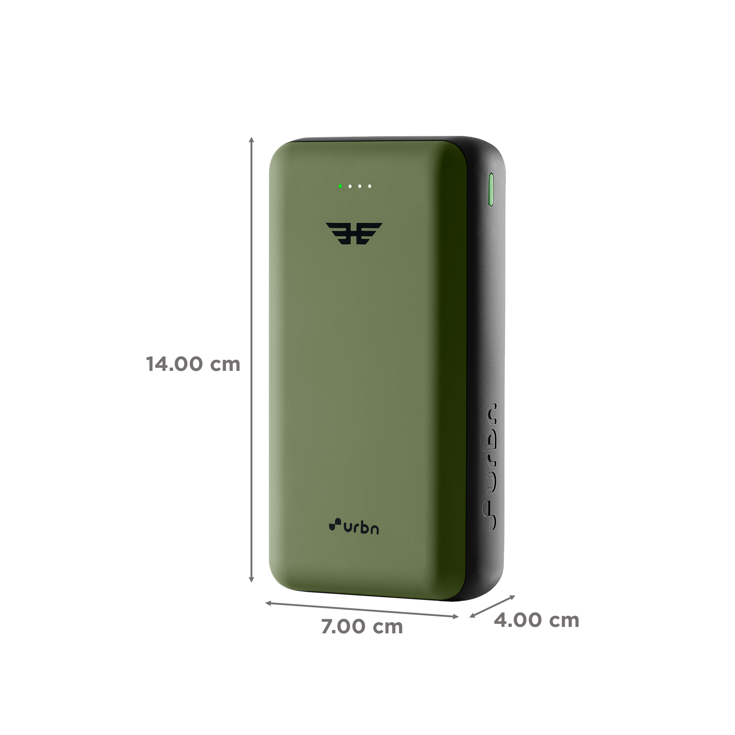urbn Ultra Compact 27000 mAh 22.5W Fast Charging Power Bank (2 Type A Ports, 1 Type C & Micro USB Port, 12-Layer Circuit Protection, Camo)_2