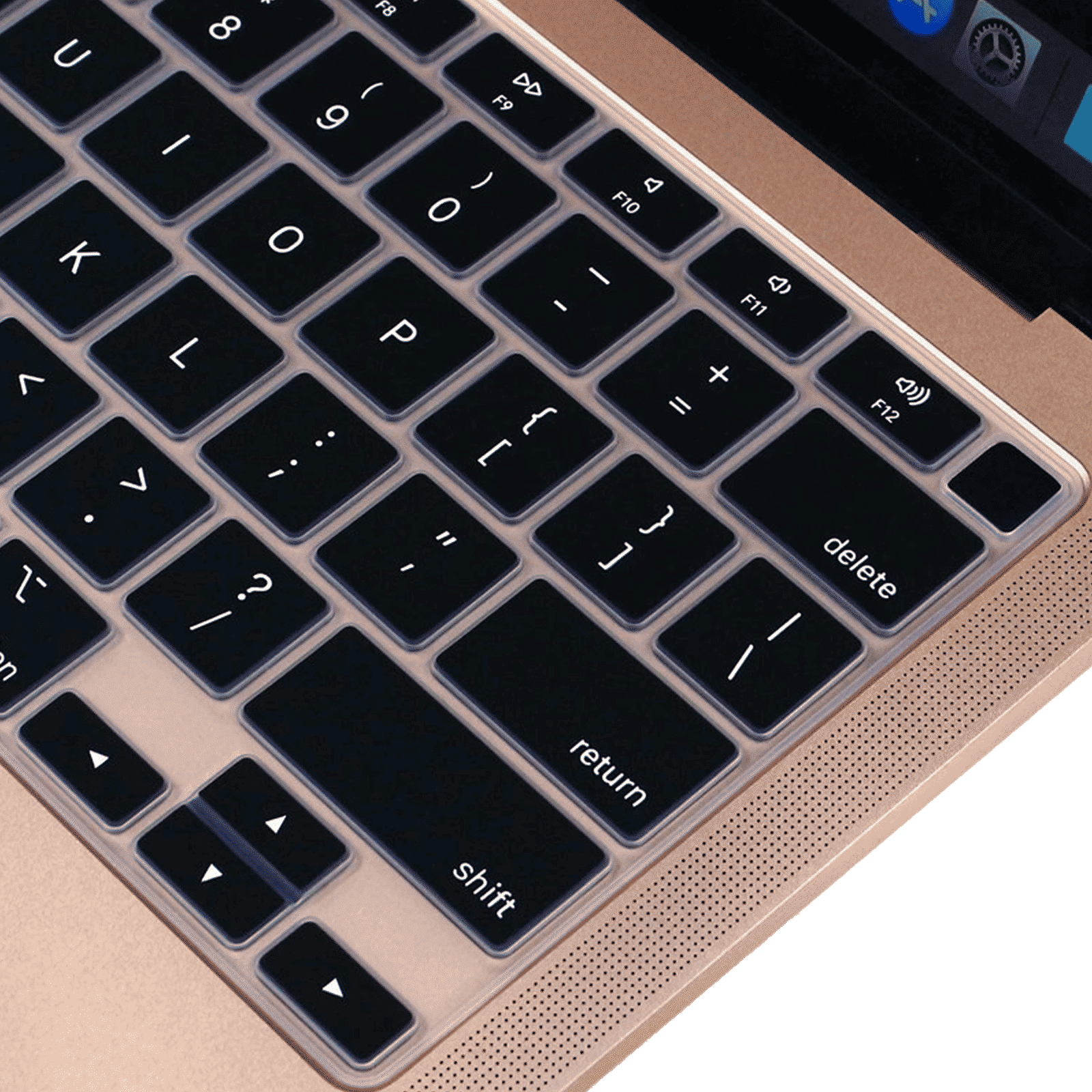 Dr. Vaku Keyboard Guard For MacBook (Dust Resistant, Dr. Vaku-MAC13AIR-SKIN, White)_5