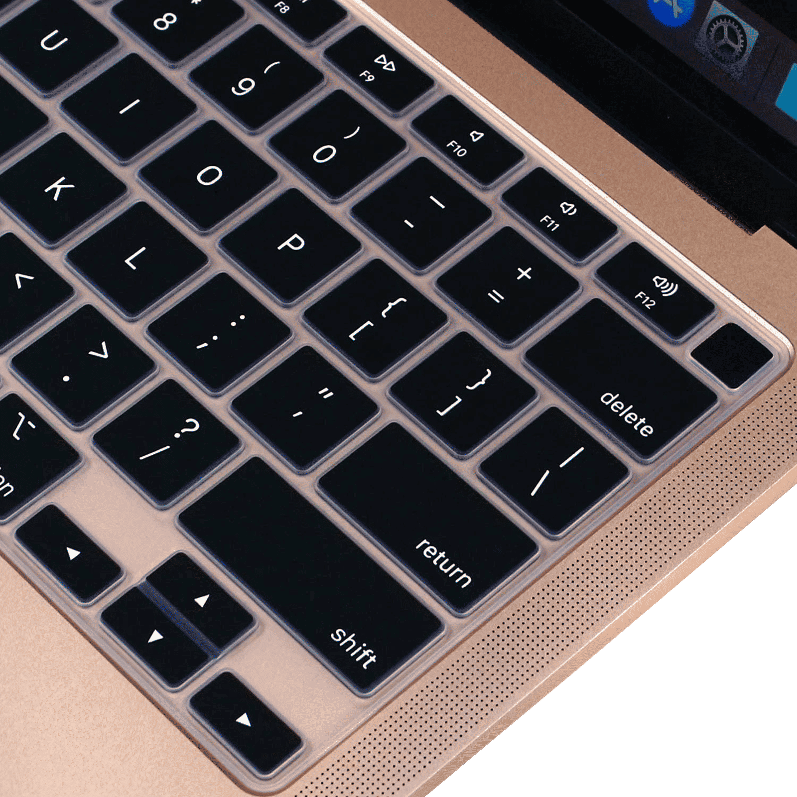 Dr. Vaku Luxos Keyboard Guard For MacBook Pro 13-Inch (Full Protection, MAC13PRO-SKIN, Clear)_4