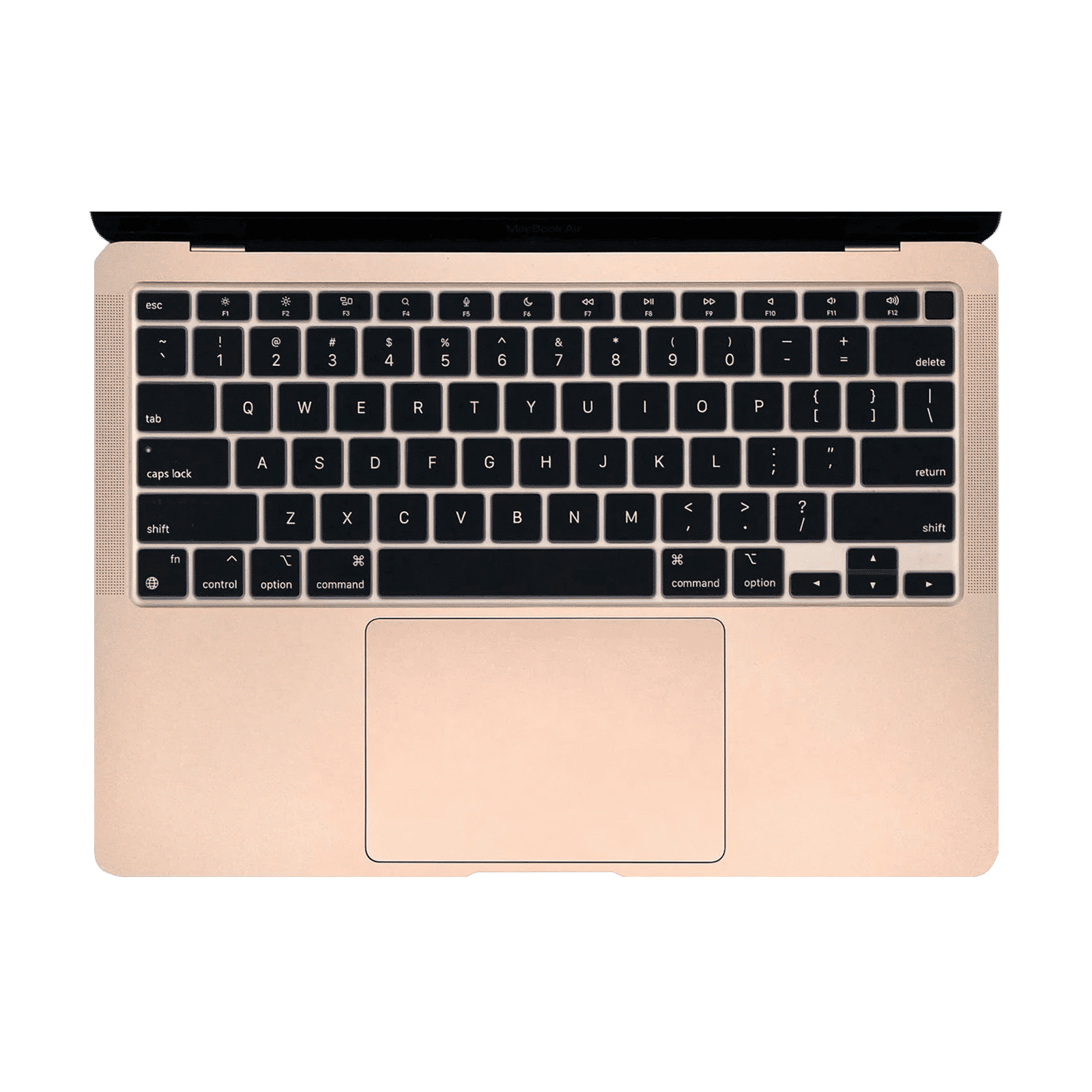 Dr. Vaku Keyboard Guard For MacBook (Dust Resistant, Dr. Vaku-MAC13AIRM2-SK, Black)_1