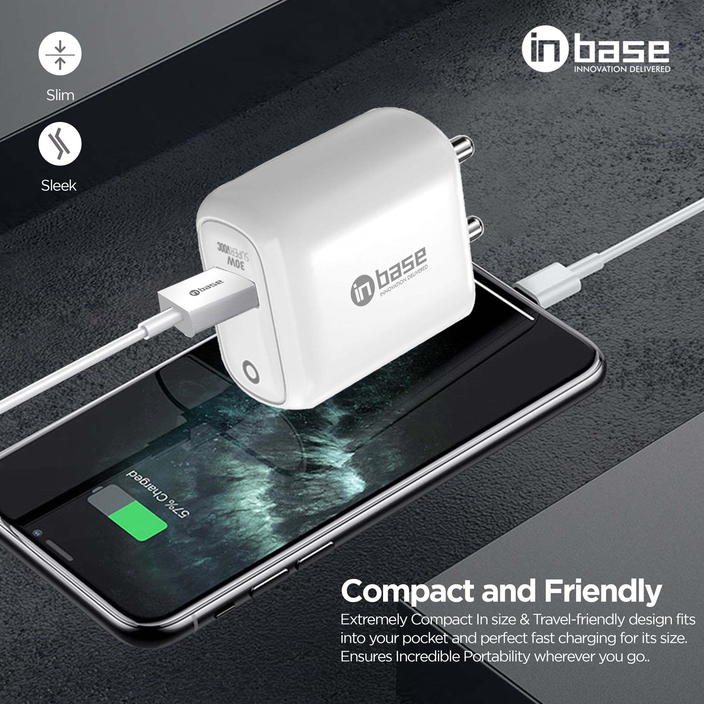 in base Ether SV31 3W Type A SuperVOOC Charger (Adapter Only, White) in base Ether SV31 3W Type A SuperVOOC Charger (Adapter Only, White)_7