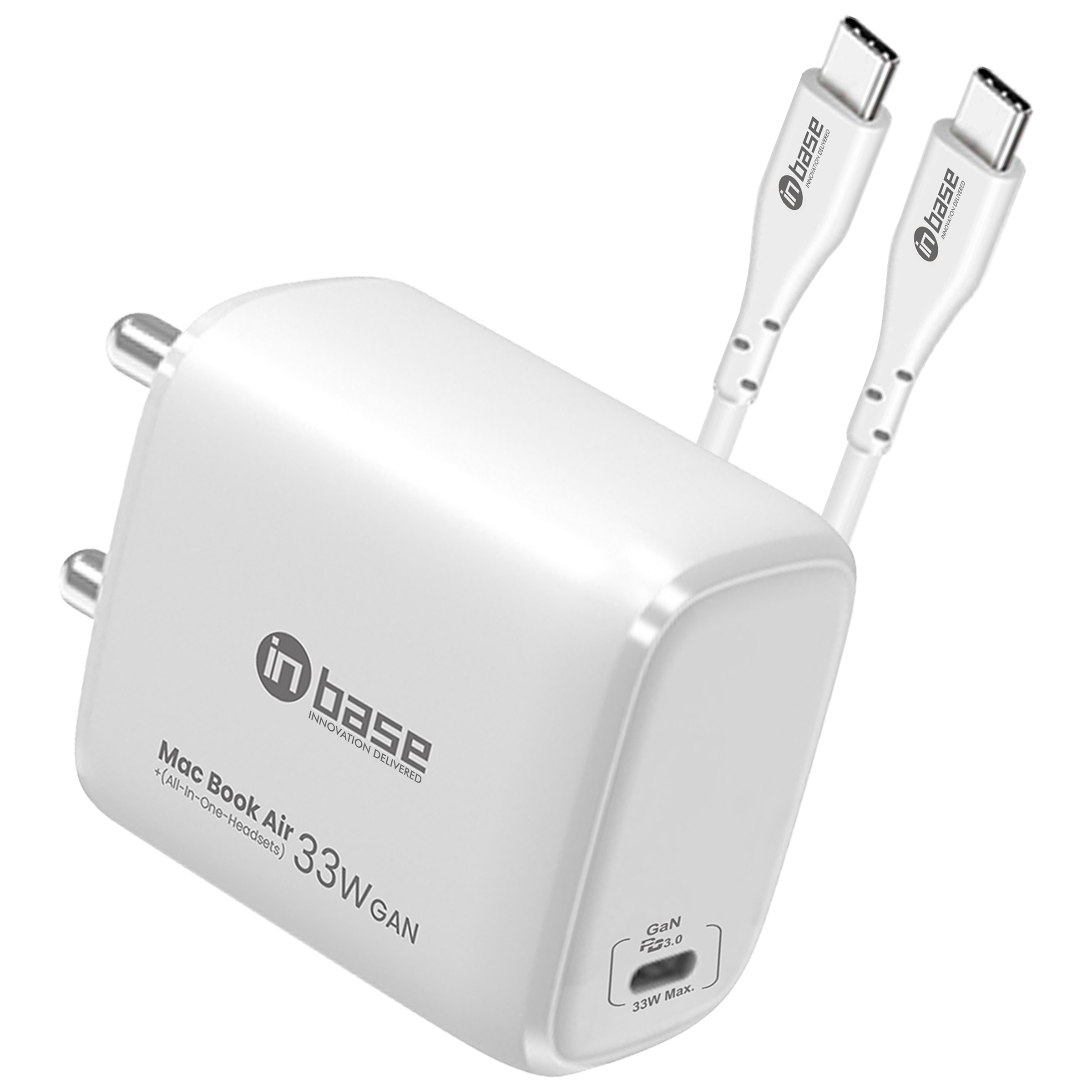 in base Ether P331 33W Type C Warp Charger (Type C to Type C Cable, Short Circuit Protection, White) in base Ether P331 33W Type C Warp Charger (Type C to Type C Cable, Short Circuit Protection, White)_1