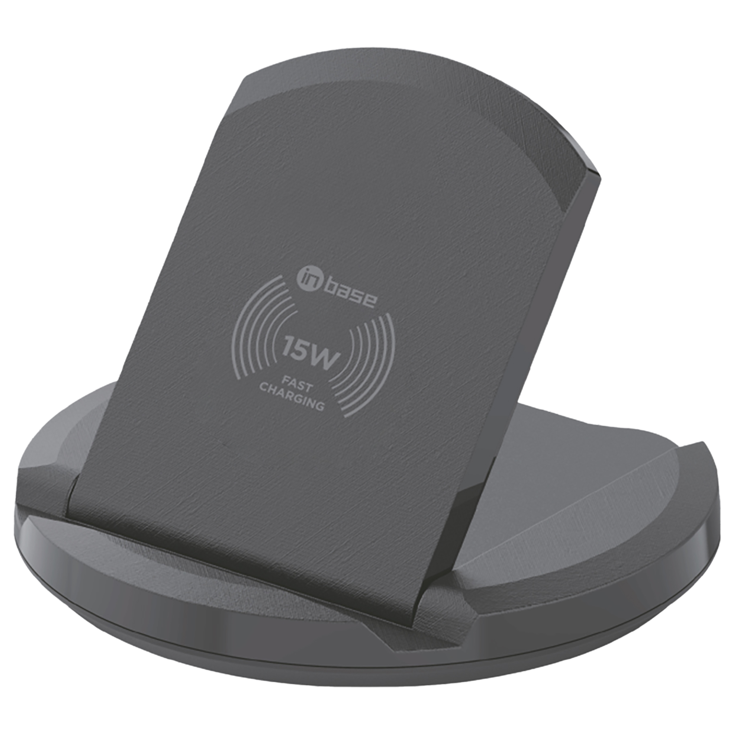 in base Ether WL151 15 Watts Wireless Charging Stand for Samsung, Honor, Xiaomi, iPhone 12, 12 Pro, 12 Pro Max, 11, 11 Pro, X, XS (Qi Certified, Over Charging Protection, Black)_1