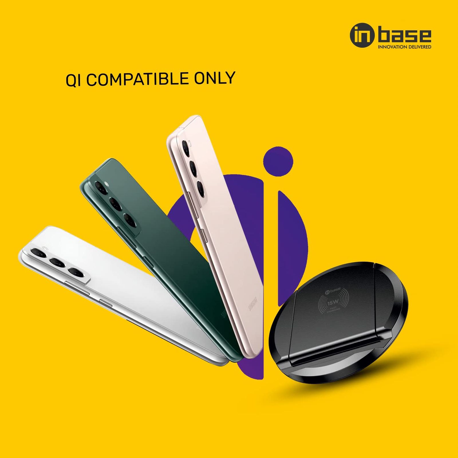 in base Ether WL151 15 Watts Wireless Charging Stand for Samsung, Honor, Xiaomi, iPhone 12, 12 Pro, 12 Pro Max, 11, 11 Pro, X, XS (Qi Certified, Over Charging Protection, Black)_9