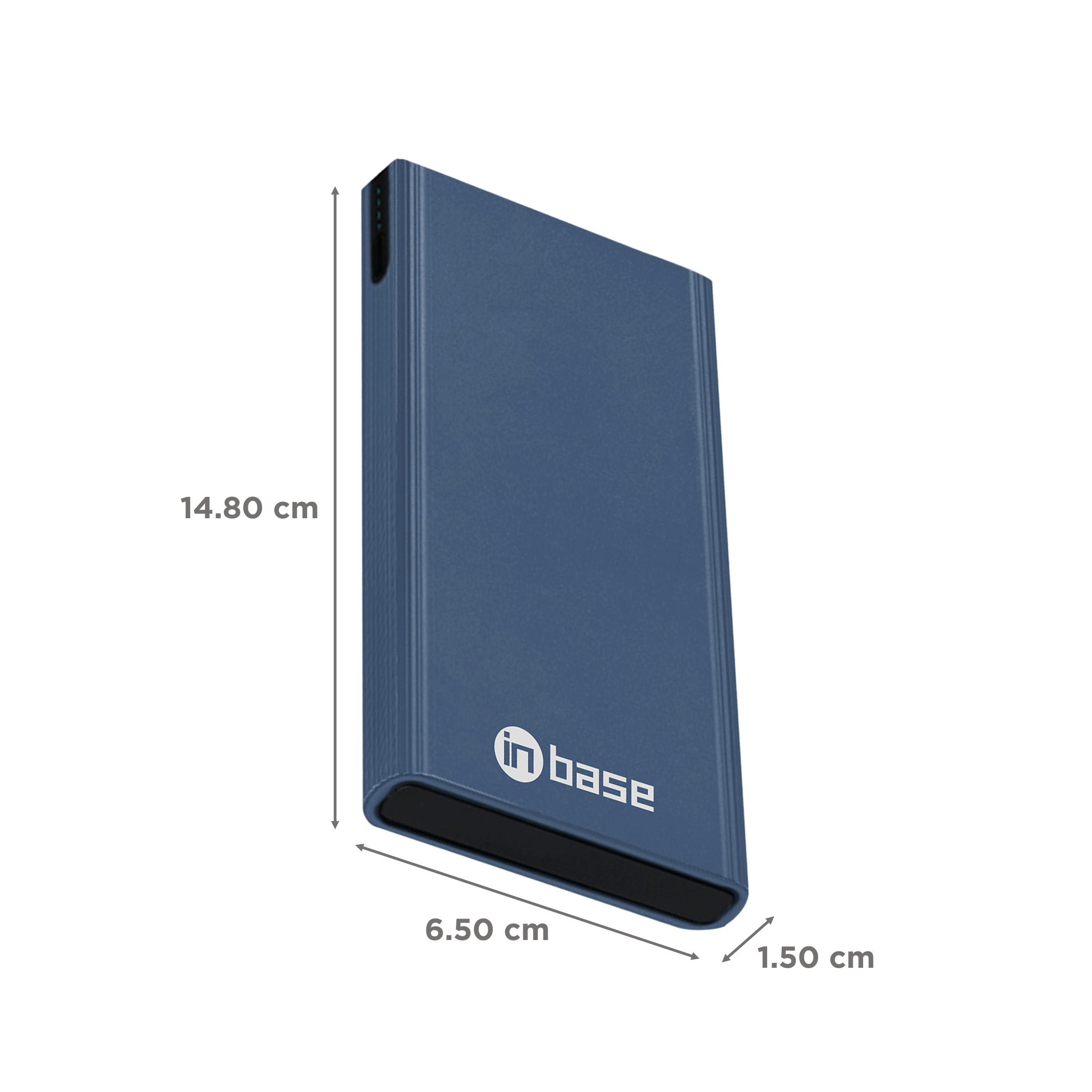 in base Cruze 10000 mAh 22.5W Fast Charging Power Bank (2 Type A and 1 USB Type C, Smart IC, Blue)_2