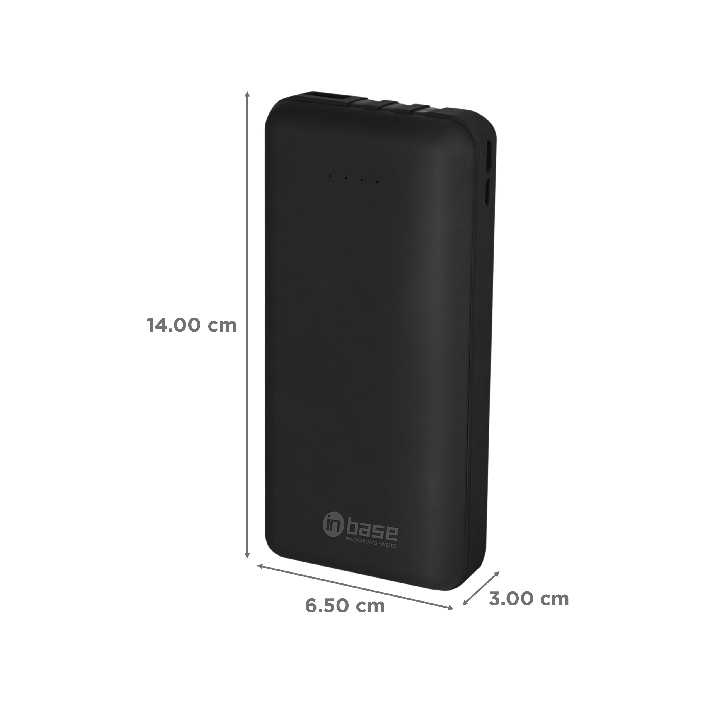 in base Club 20000 mAh 22.5W Fast Charging Power Bank (Type C, Micro USB and Lightning Cable, Aluminium Metal Casing, Smart IC Multi Level Protection, Black)_2