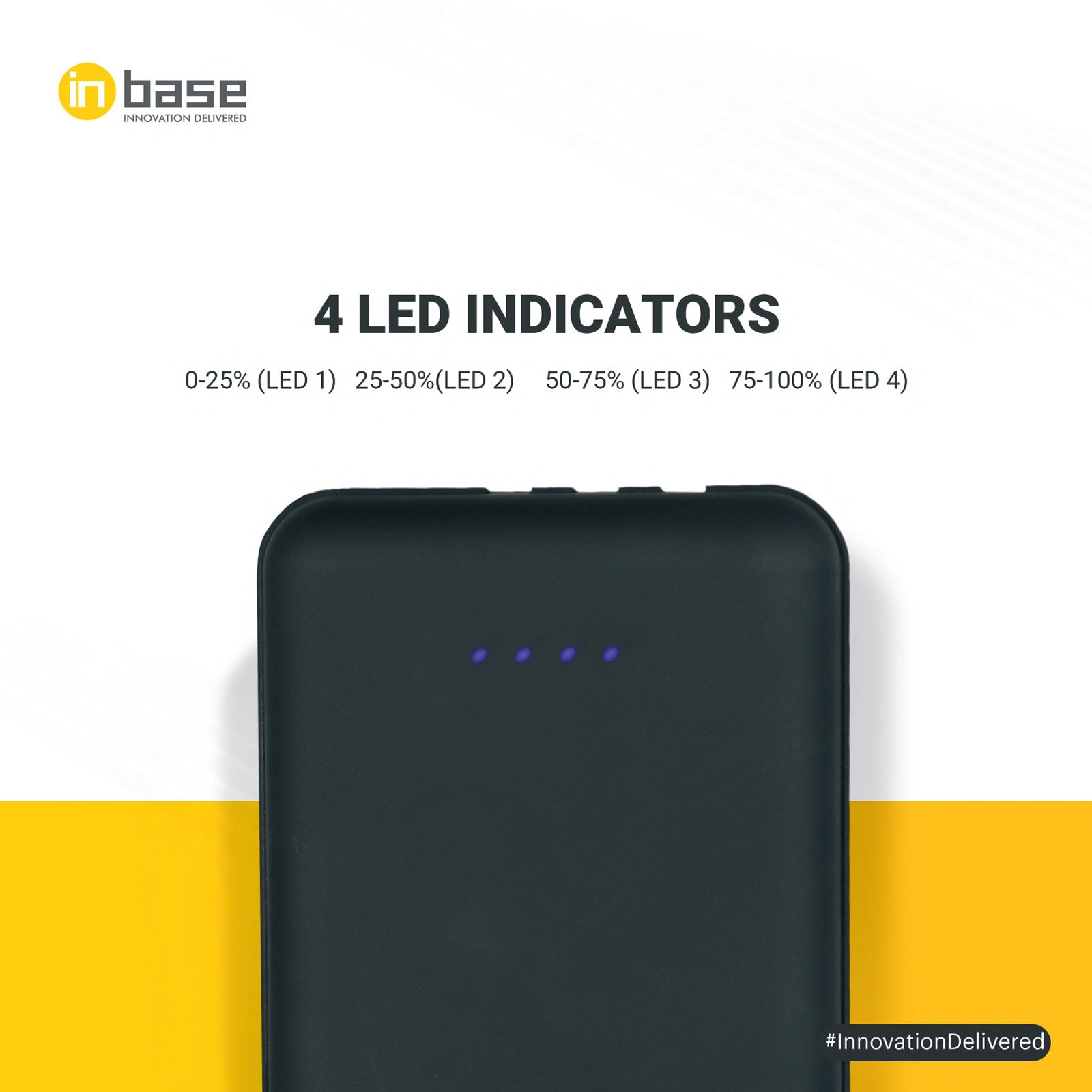 in base Club 20000 mAh 22.5W Fast Charging Power Bank (Type C, Micro USB and Lightning Cable, Aluminium Metal Casing, Smart IC Multi Level Protection, Black)_7