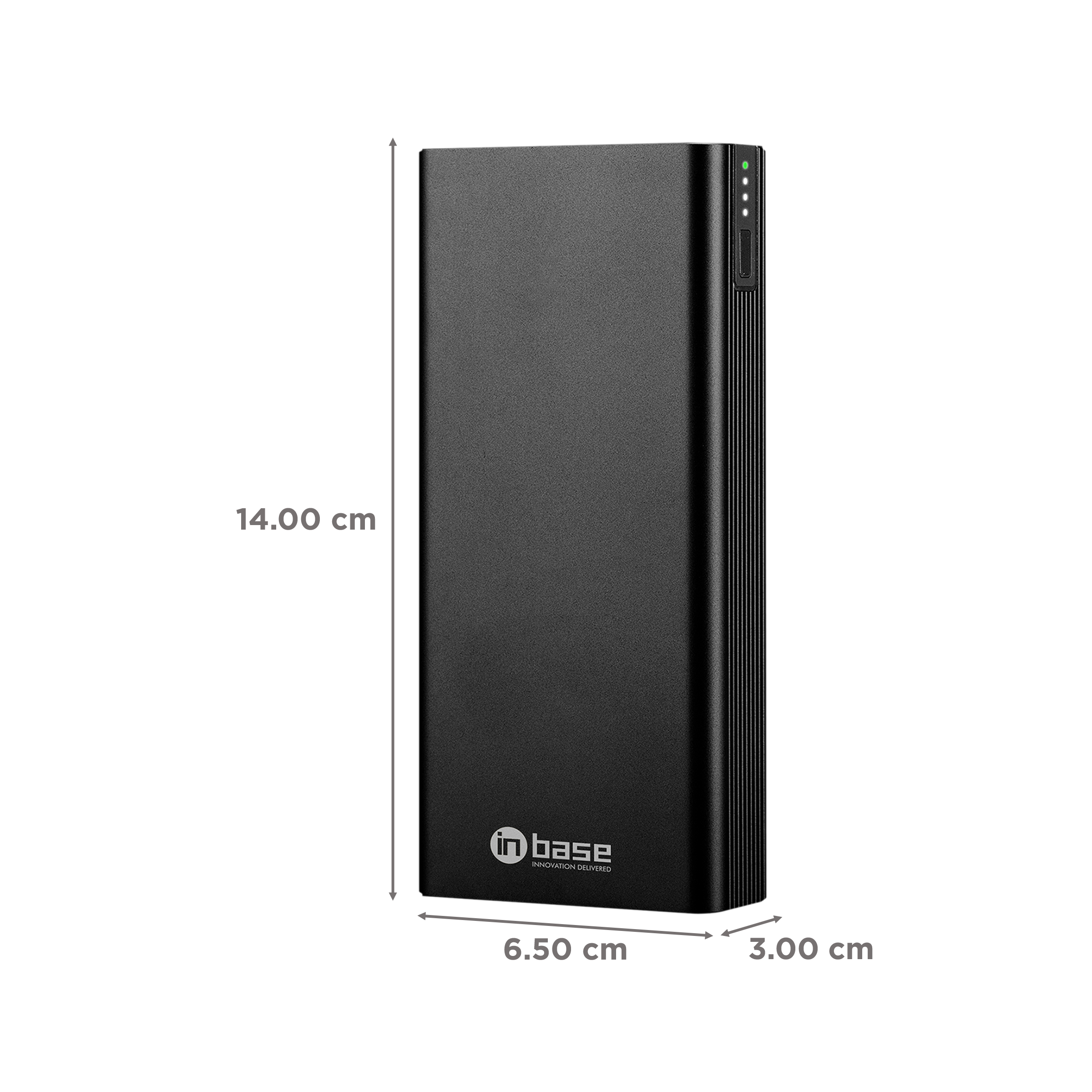 in base Cruze 20000 mAh 22.5W Fast Charging Power Bank (2 Type A & 1 Type C Ports, Metal Casing, Black)_2