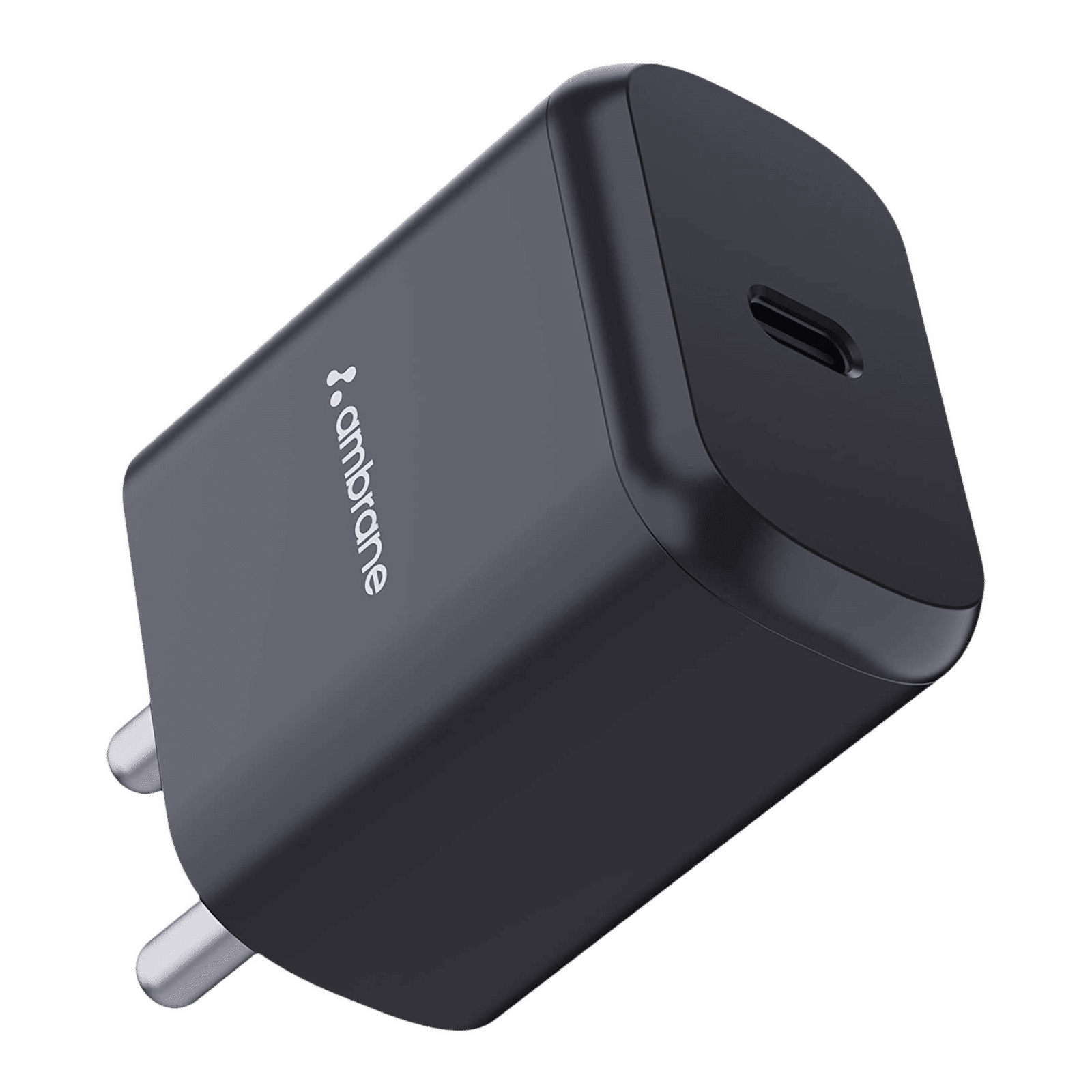 ambrane Raap M20 20W Type C Fast Charger (Adapter Only, Black)_3