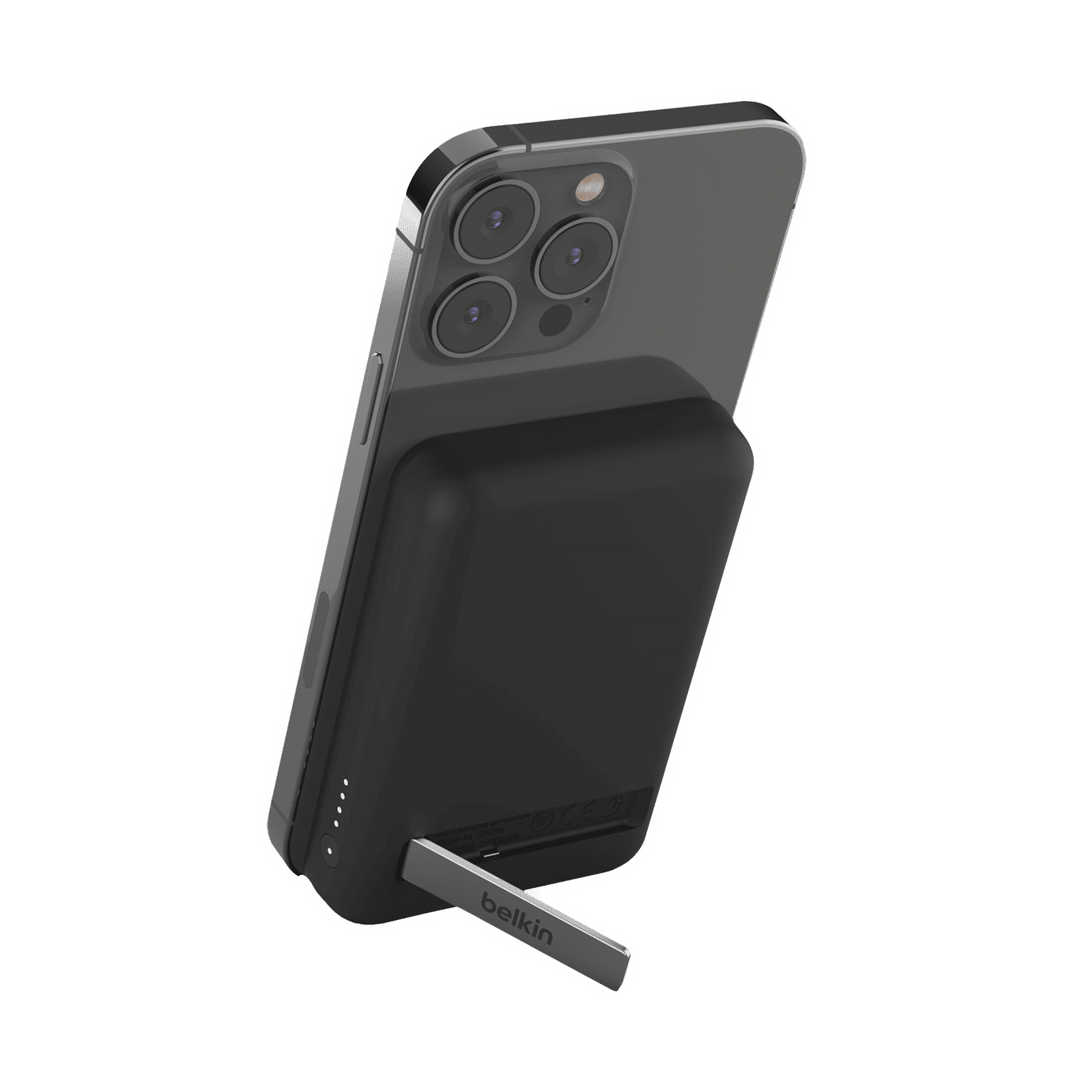 belkin BoostCharge 5000 mAh 10W Fast Charging Power Bank (1 Type C Port, Wireless Charging, Black)_8