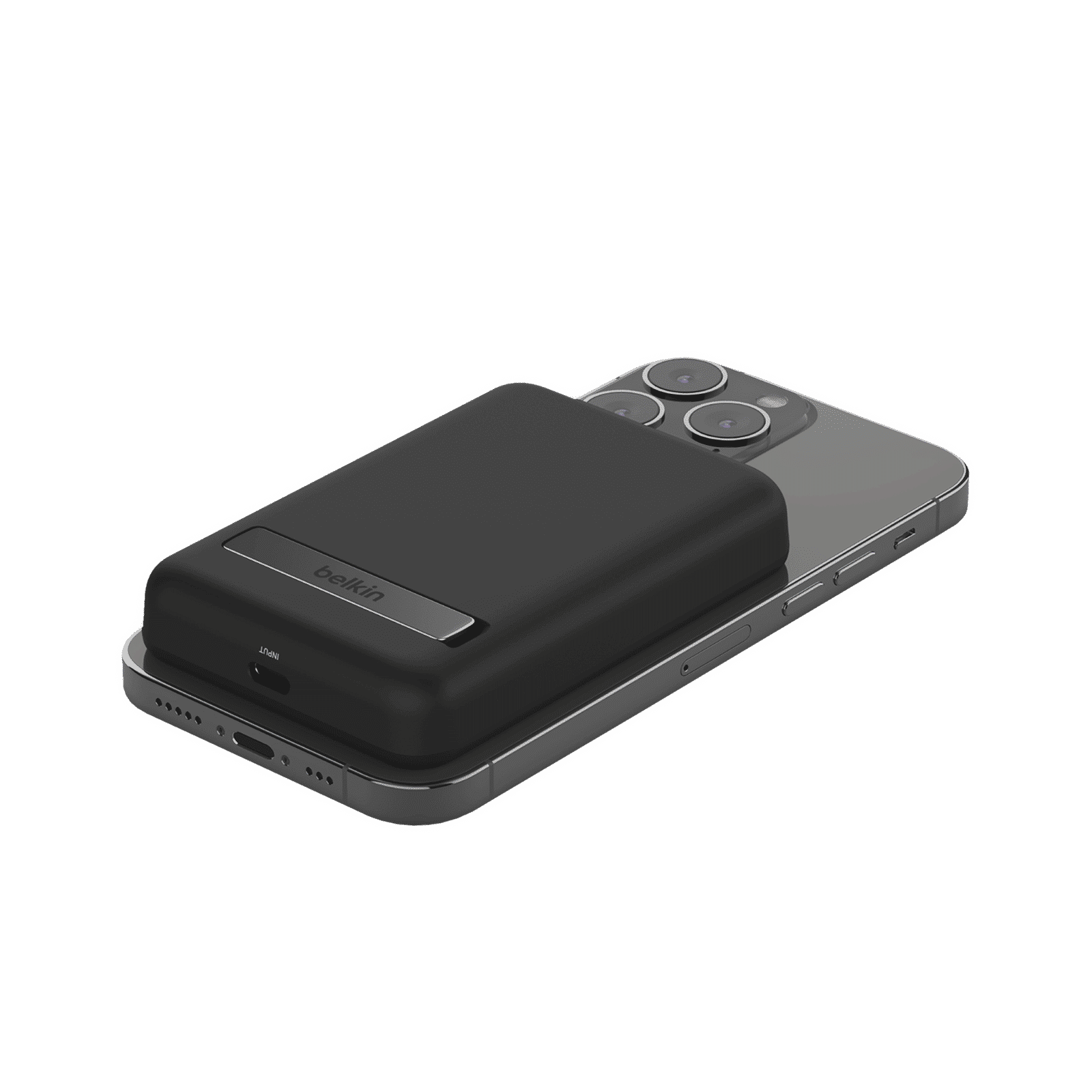 belkin BoostCharge 5000 mAh 10W Fast Charging Power Bank (1 Type C Port, Wireless Charging, Black)_6