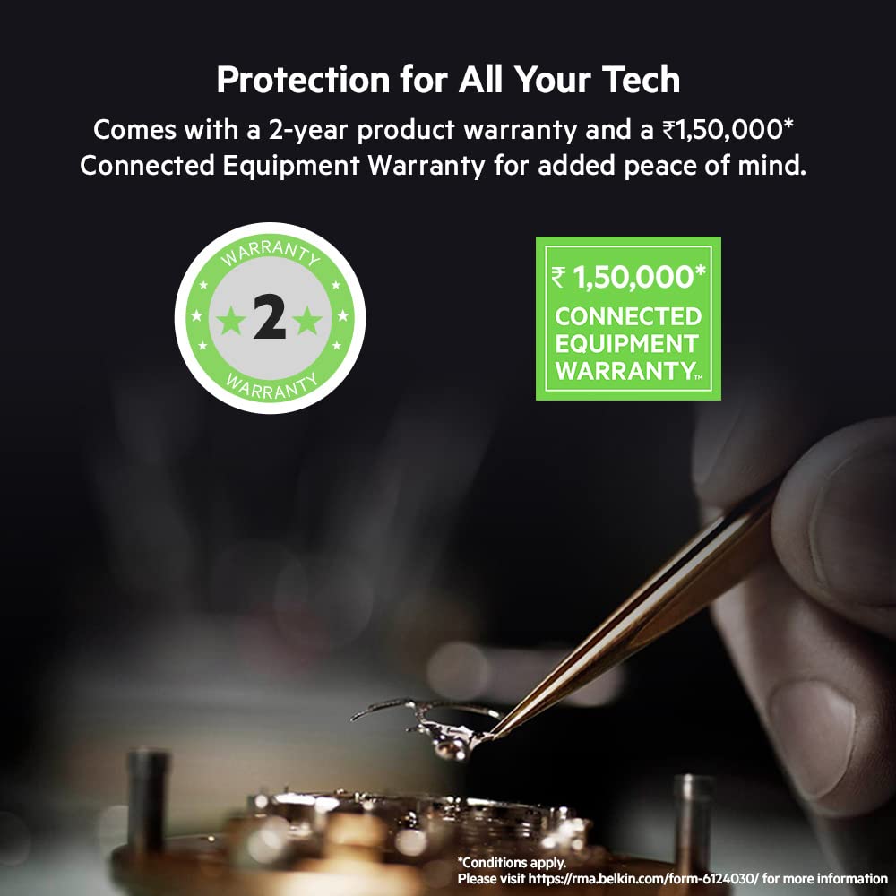 belkin BoostCharge 5000 mAh 10W Fast Charging Power Bank (1 Type C Port, Wireless Charging, White)_10