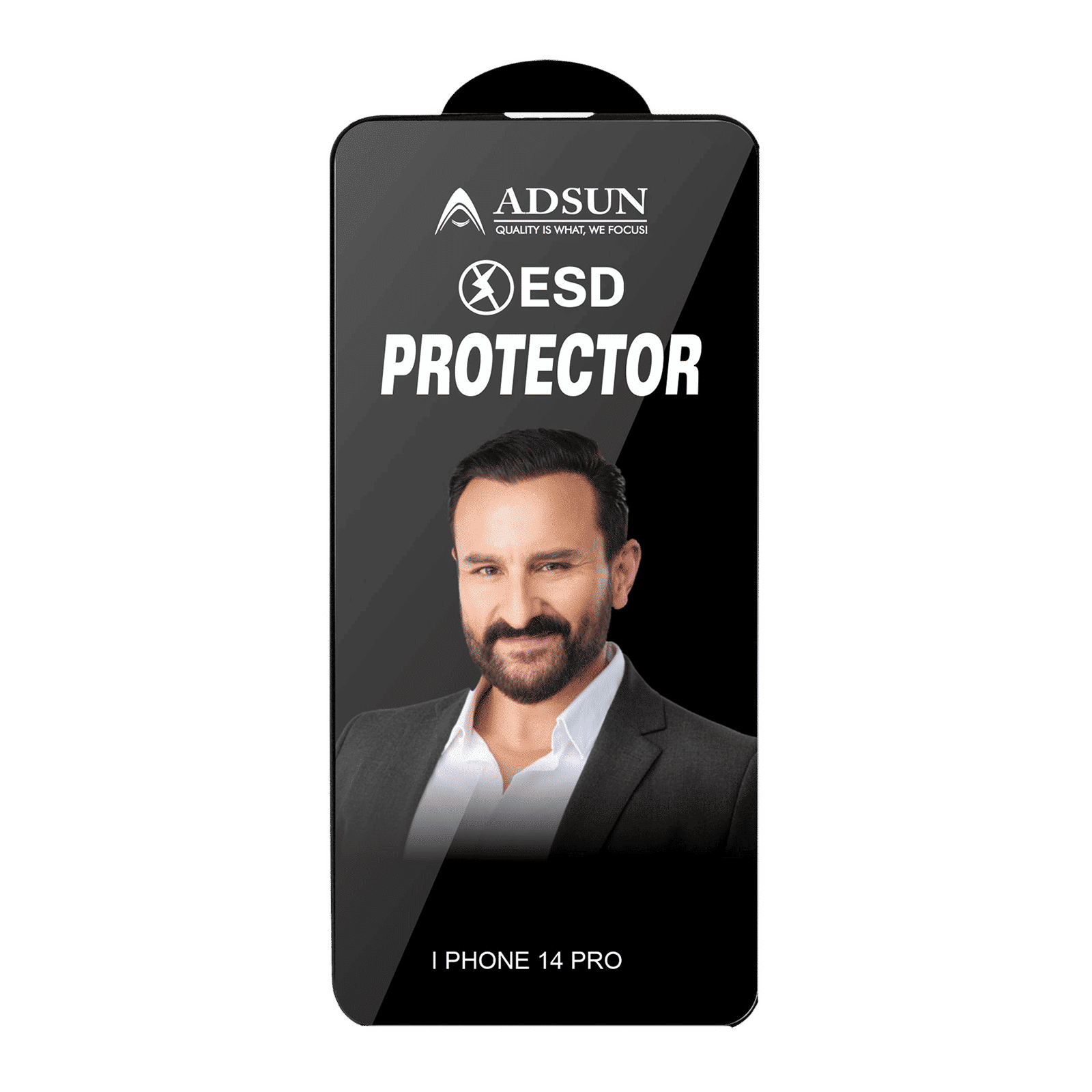 ADSUN ESD Tempered Glass for iPhone 14 Pro (Clear)_1