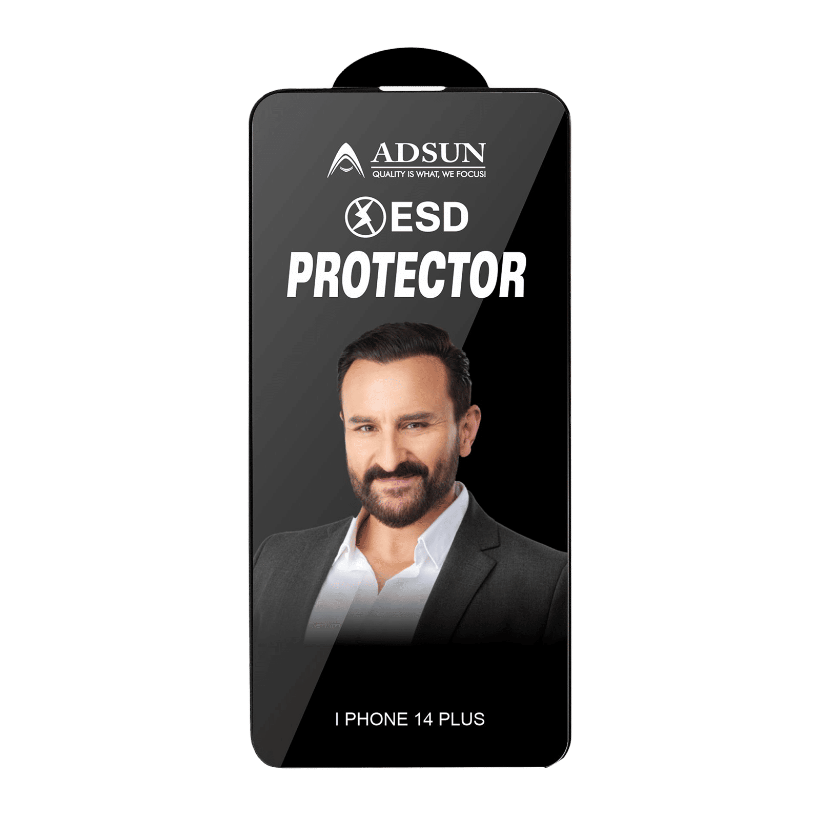 ADSUN ESD Tempered Glass for Apple iPhone 14 Plus (Scratch Protection)_1