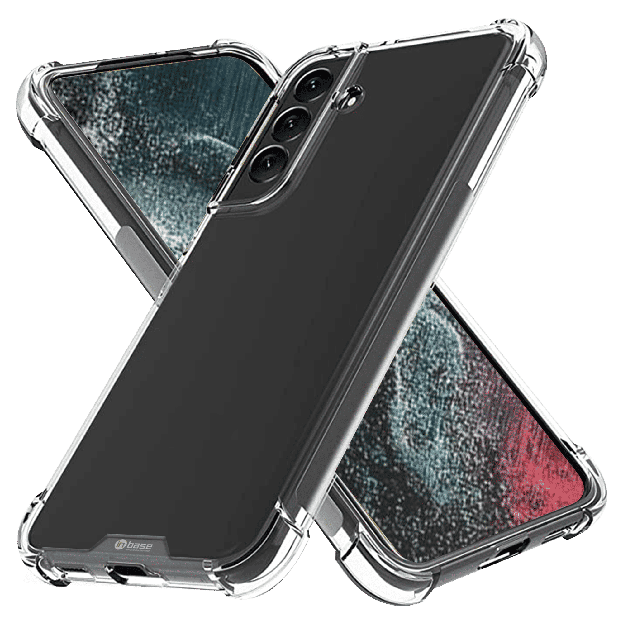 Inbase TPU Back Cover for SAMSUNG Galaxy S23 (Air Cushion Technology, Clear)_3